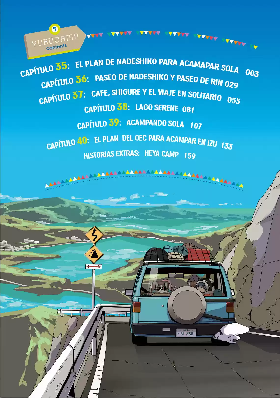 Yurucamp capítulo 35, página 4