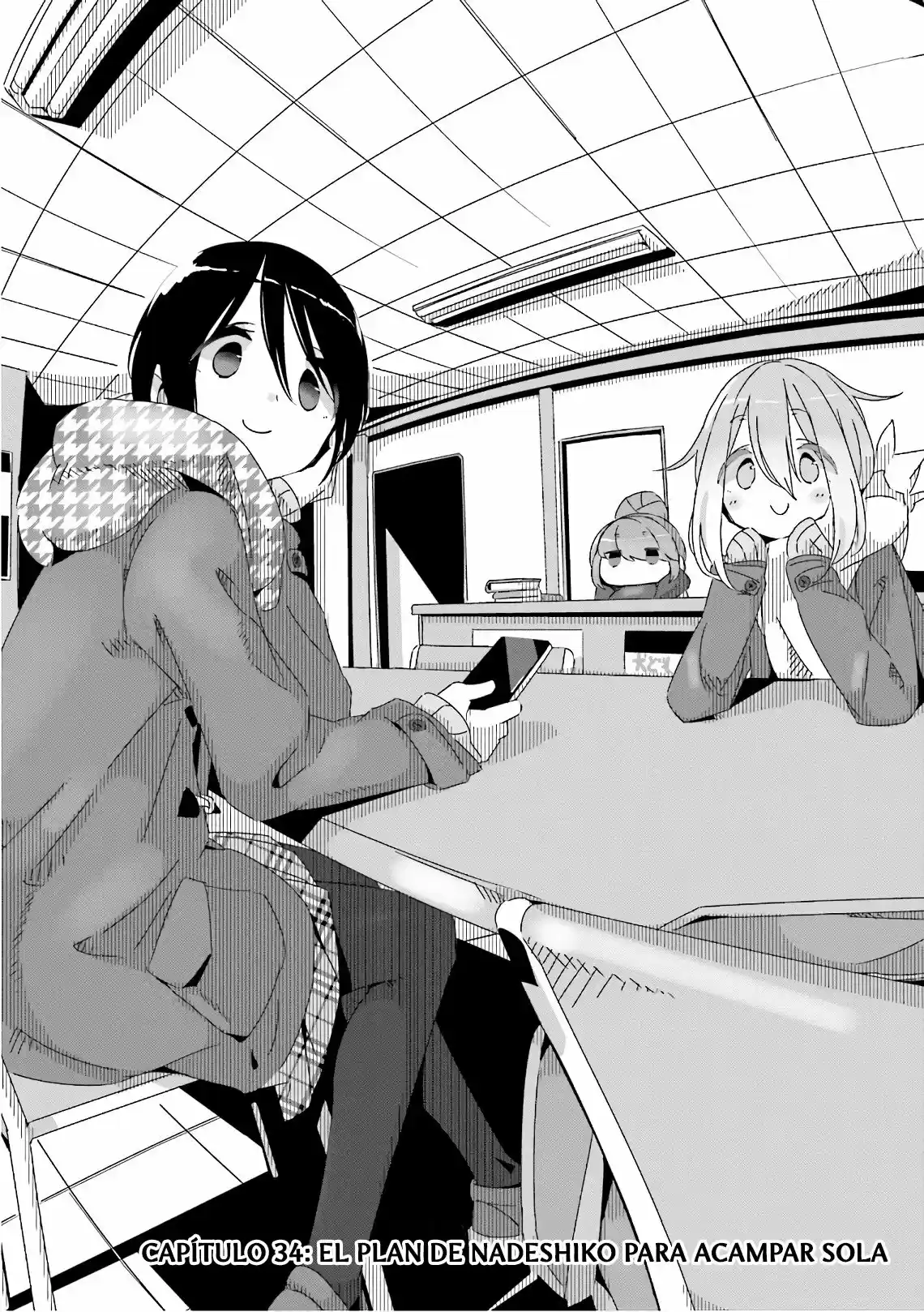 Yurucamp capítulo 35, página 7