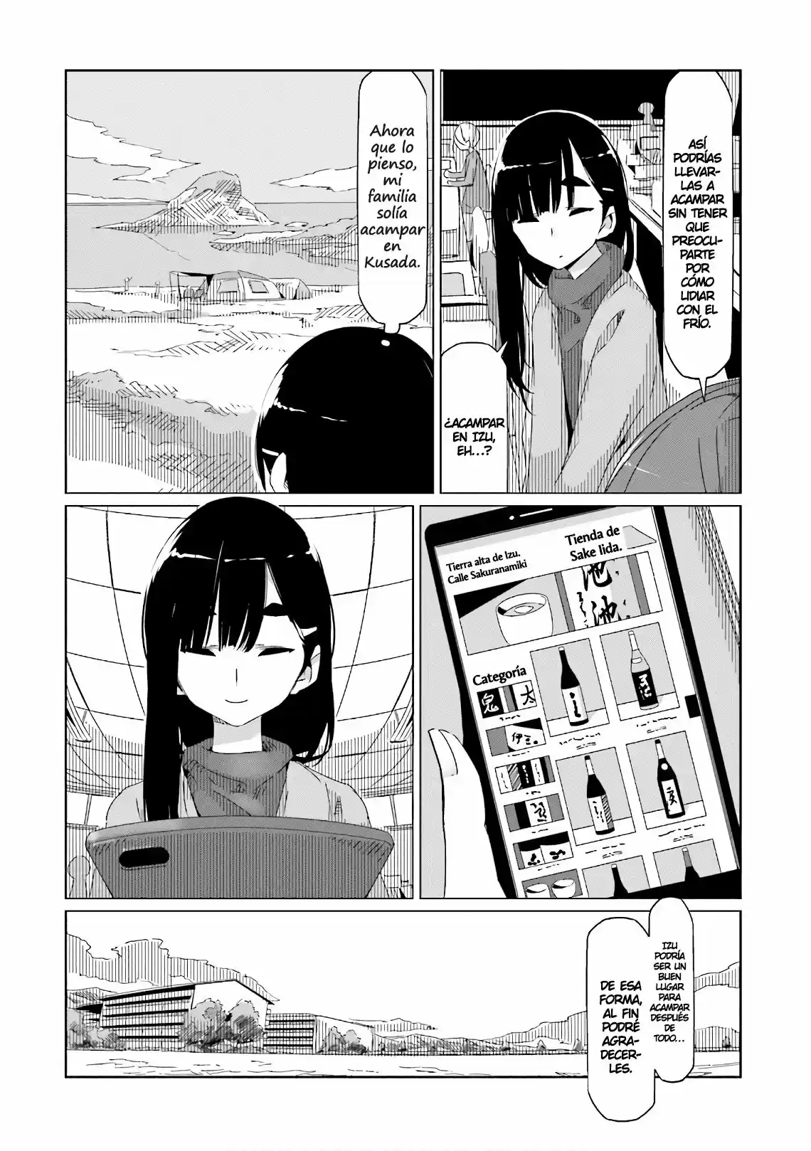 Yurucamp capítulo 35, página 26
