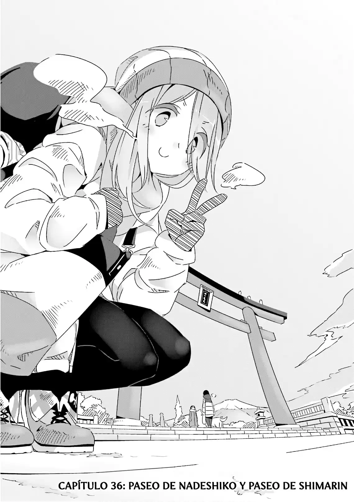 Yurucamp capítulo 36, página 5