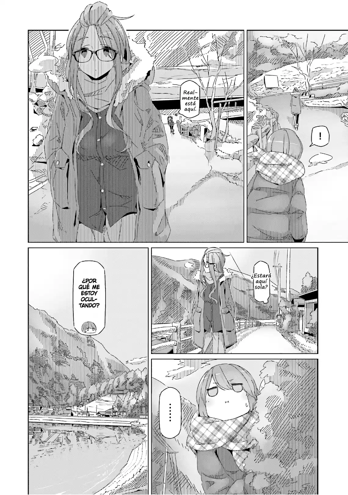 Yurucamp capítulo 36, página 25
