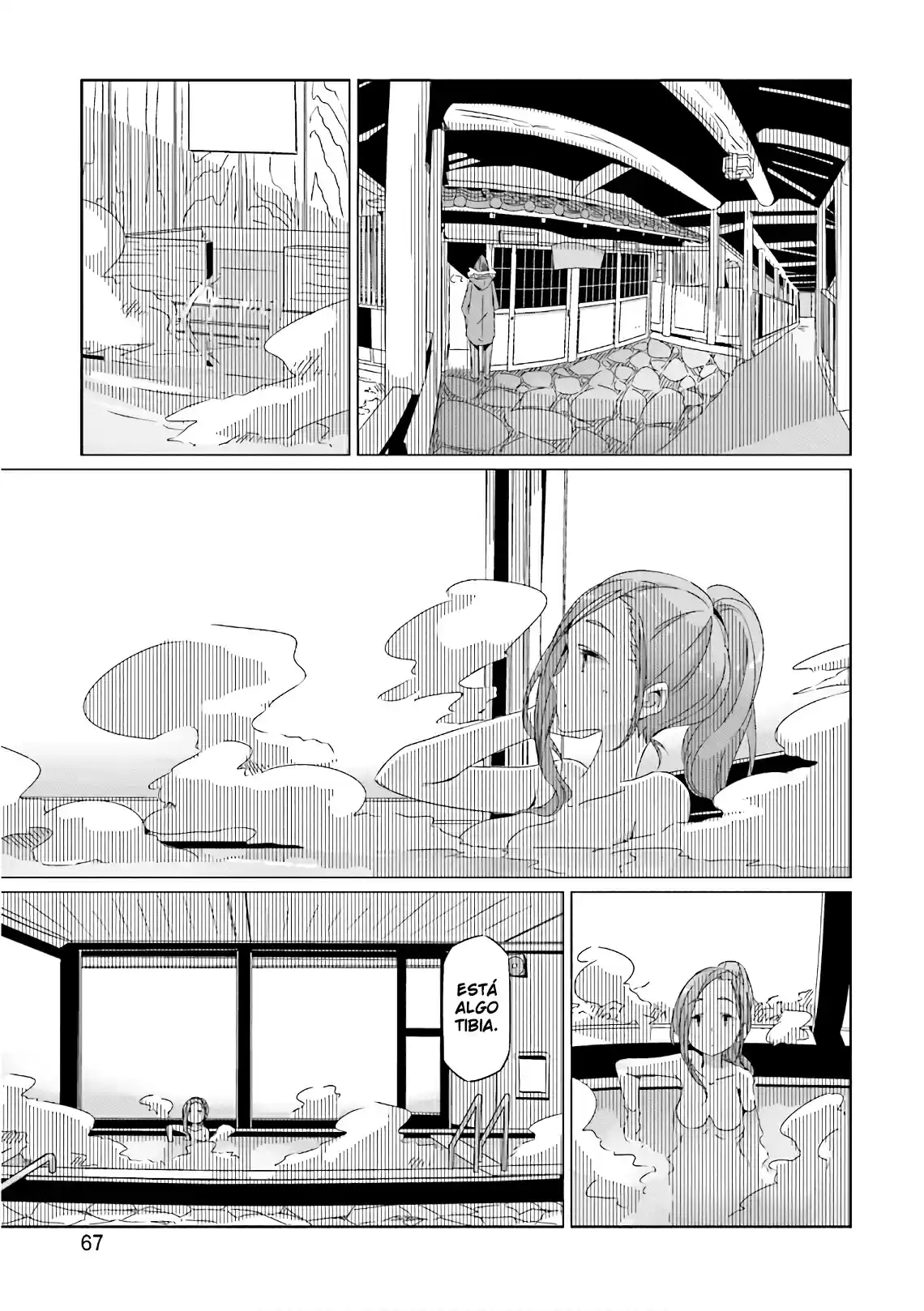 Yurucamp capítulo 37, página 13