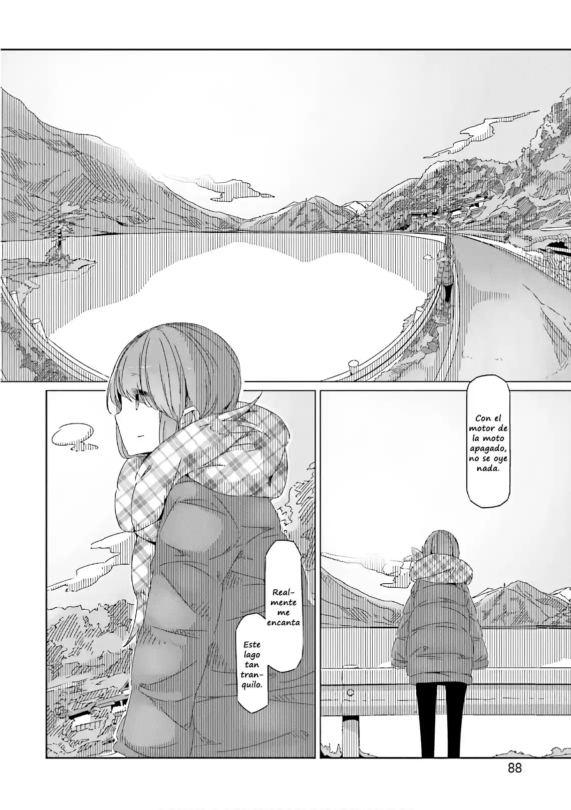 Yurucamp capítulo 38, página 8
