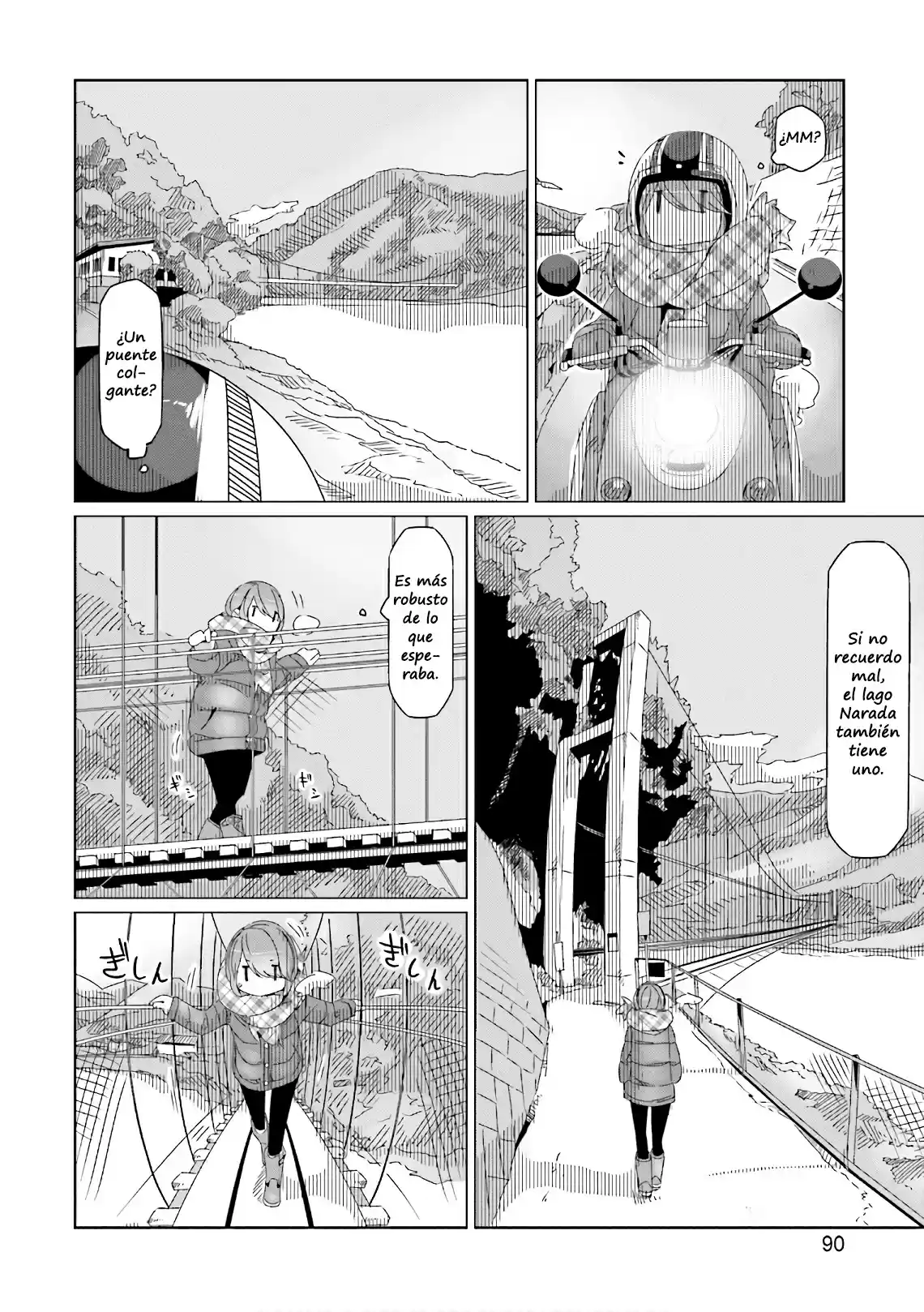 Yurucamp capítulo 38, página 10
