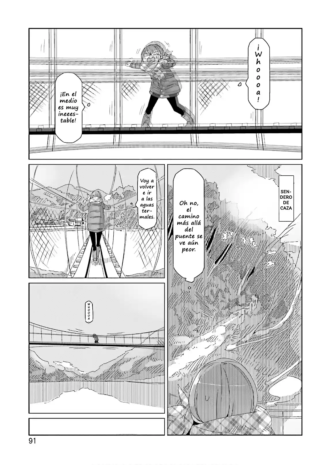 Yurucamp capítulo 38, página 11
