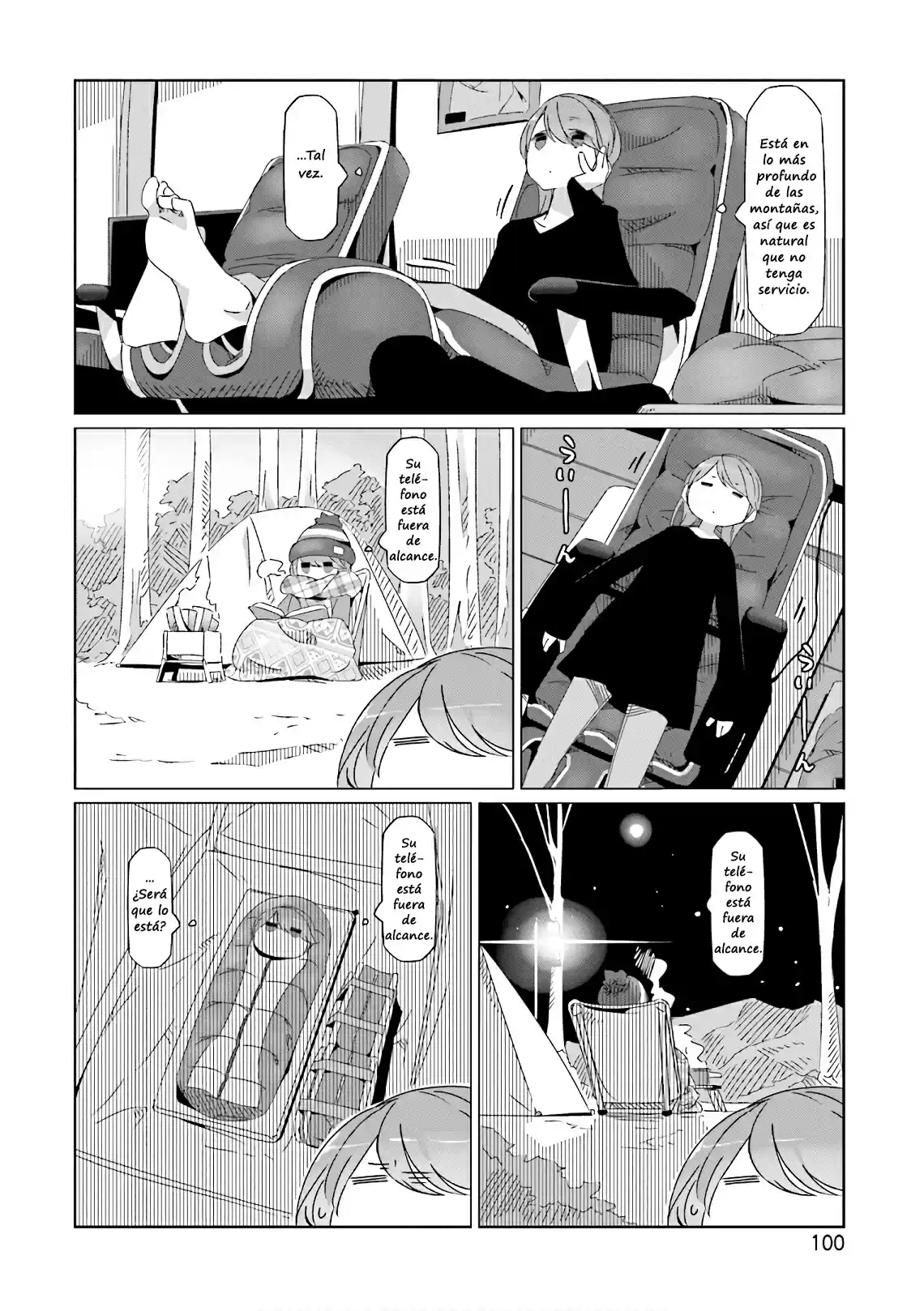 Yurucamp capítulo 38, página 20