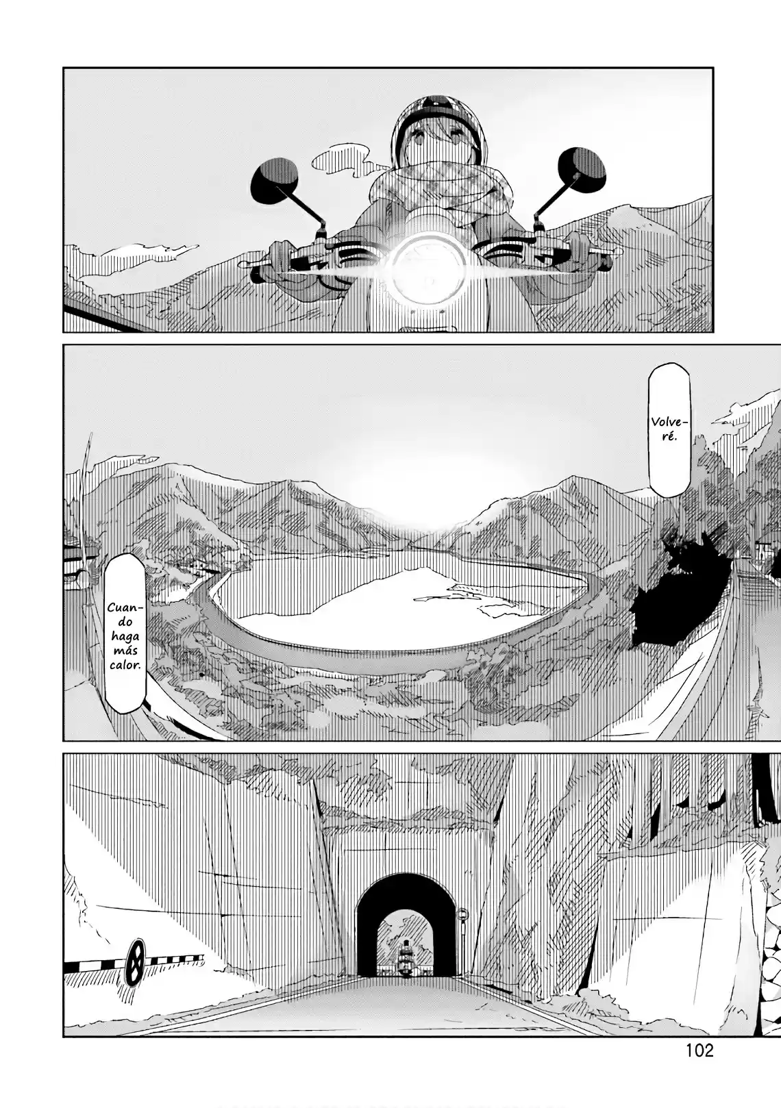 Yurucamp capítulo 38, página 22
