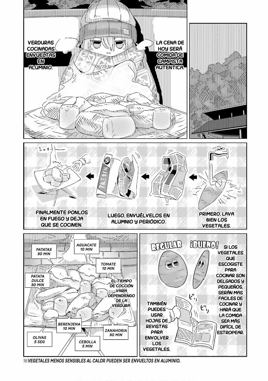 Yurucamp capítulo 39, página 2