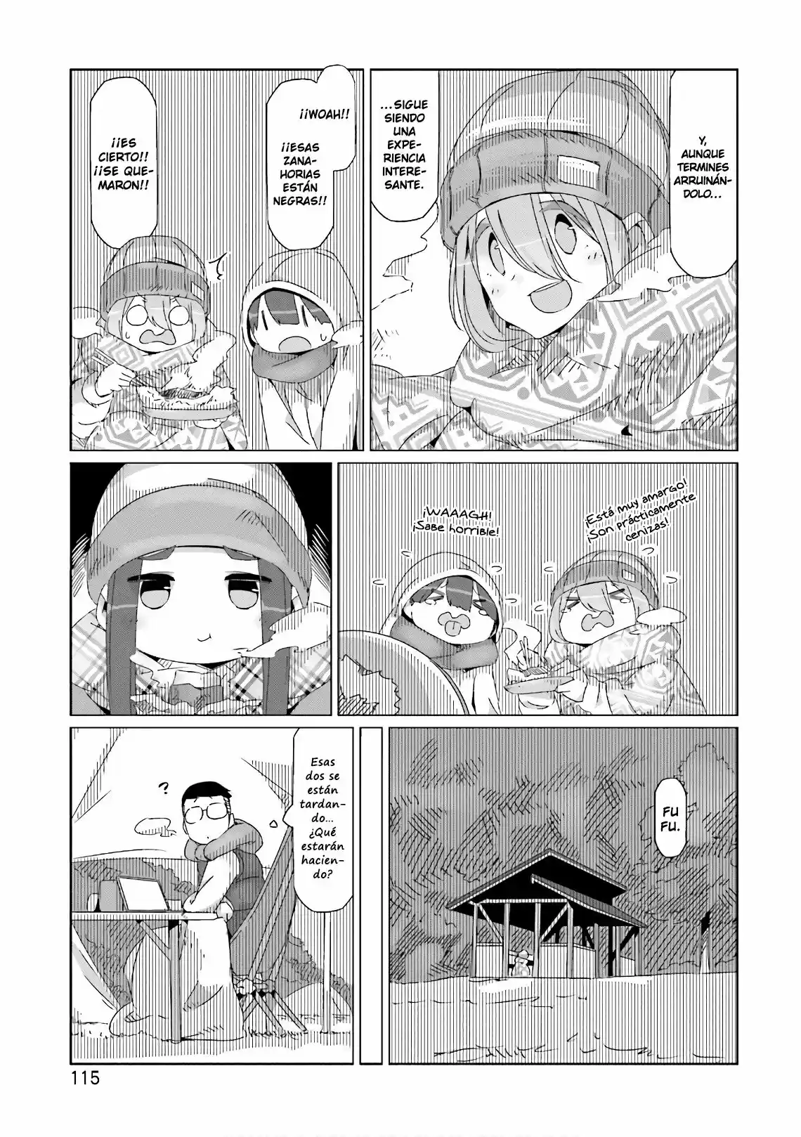Yurucamp capítulo 39, página 10