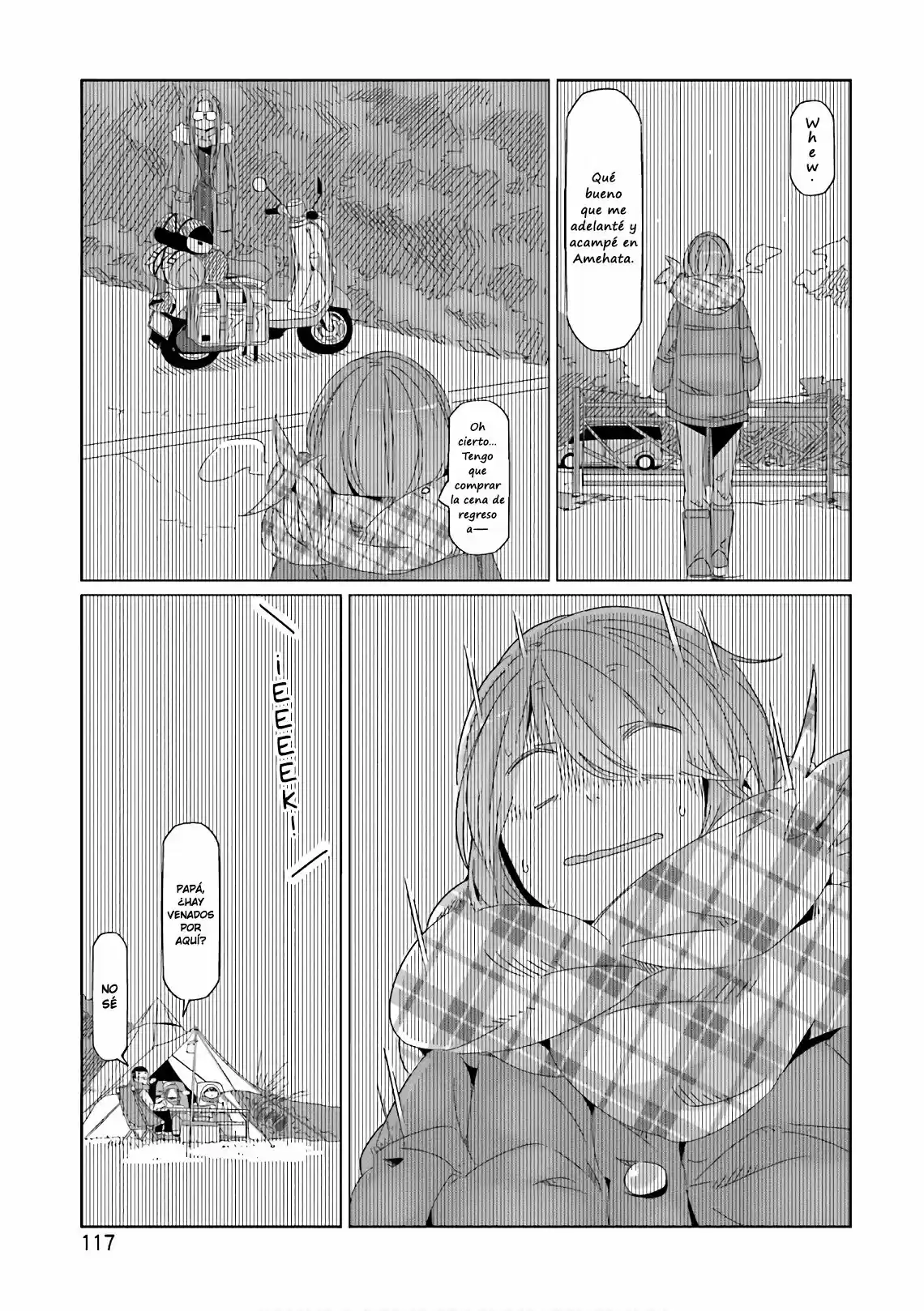 Yurucamp capítulo 39, página 12