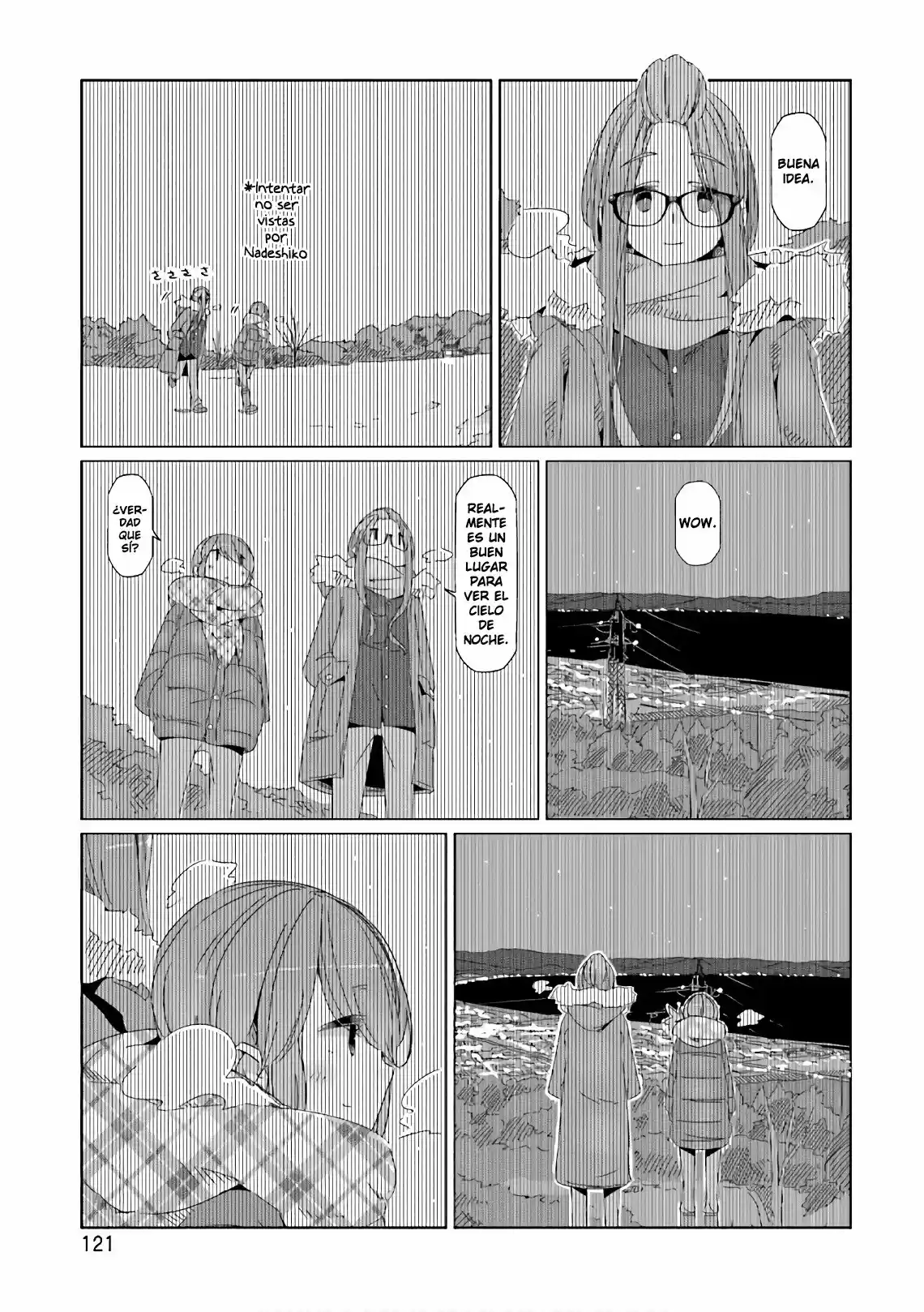 Yurucamp capítulo 39, página 16