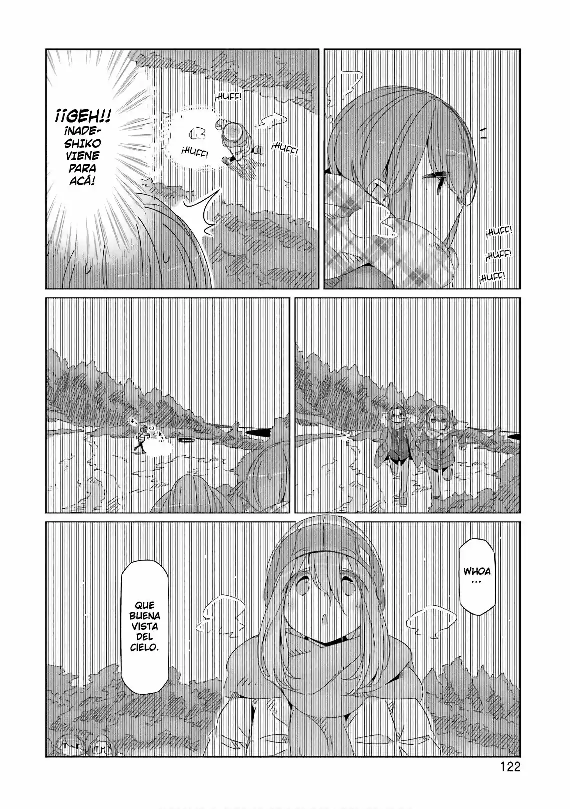 Yurucamp capítulo 39, página 17