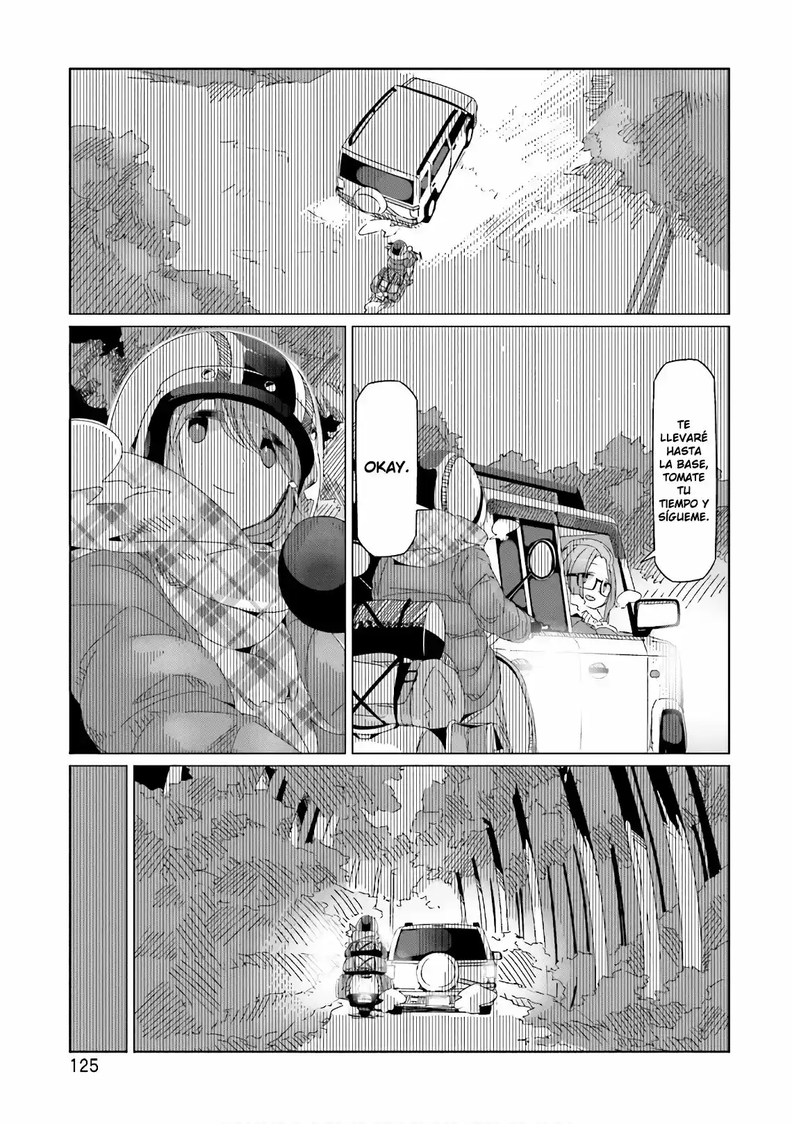 Yurucamp capítulo 39, página 20