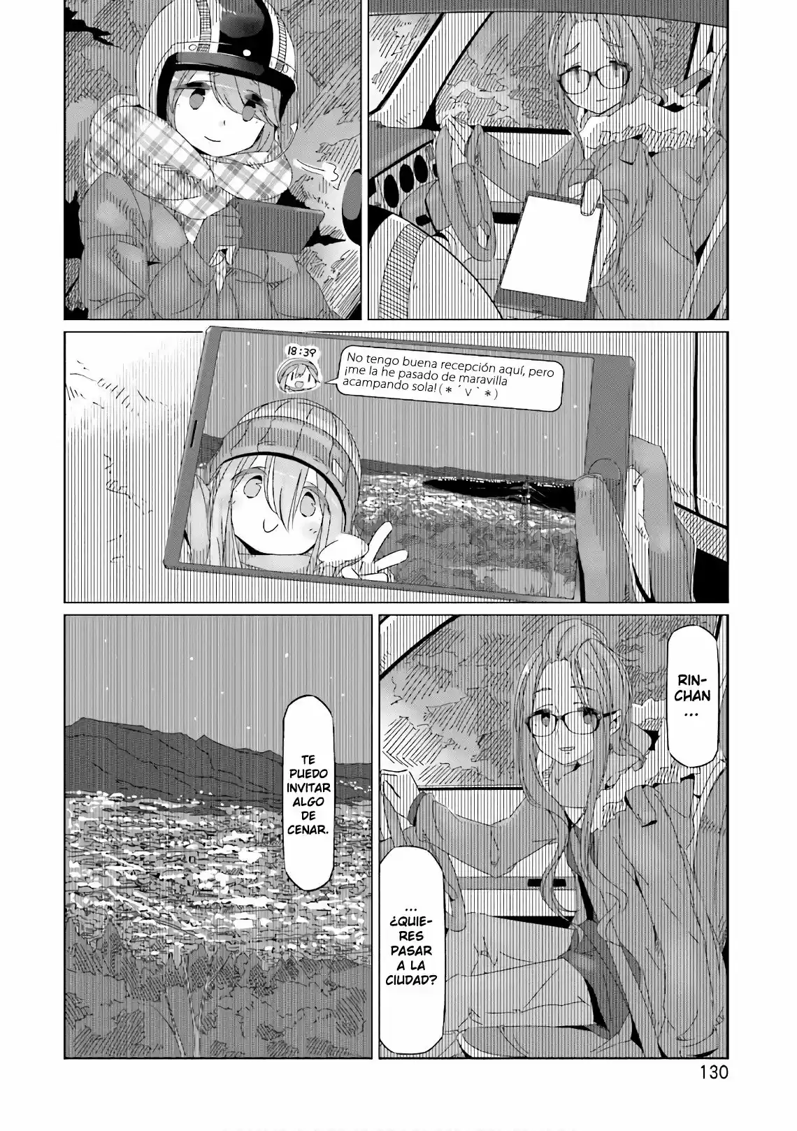 Yurucamp capítulo 39, página 25
