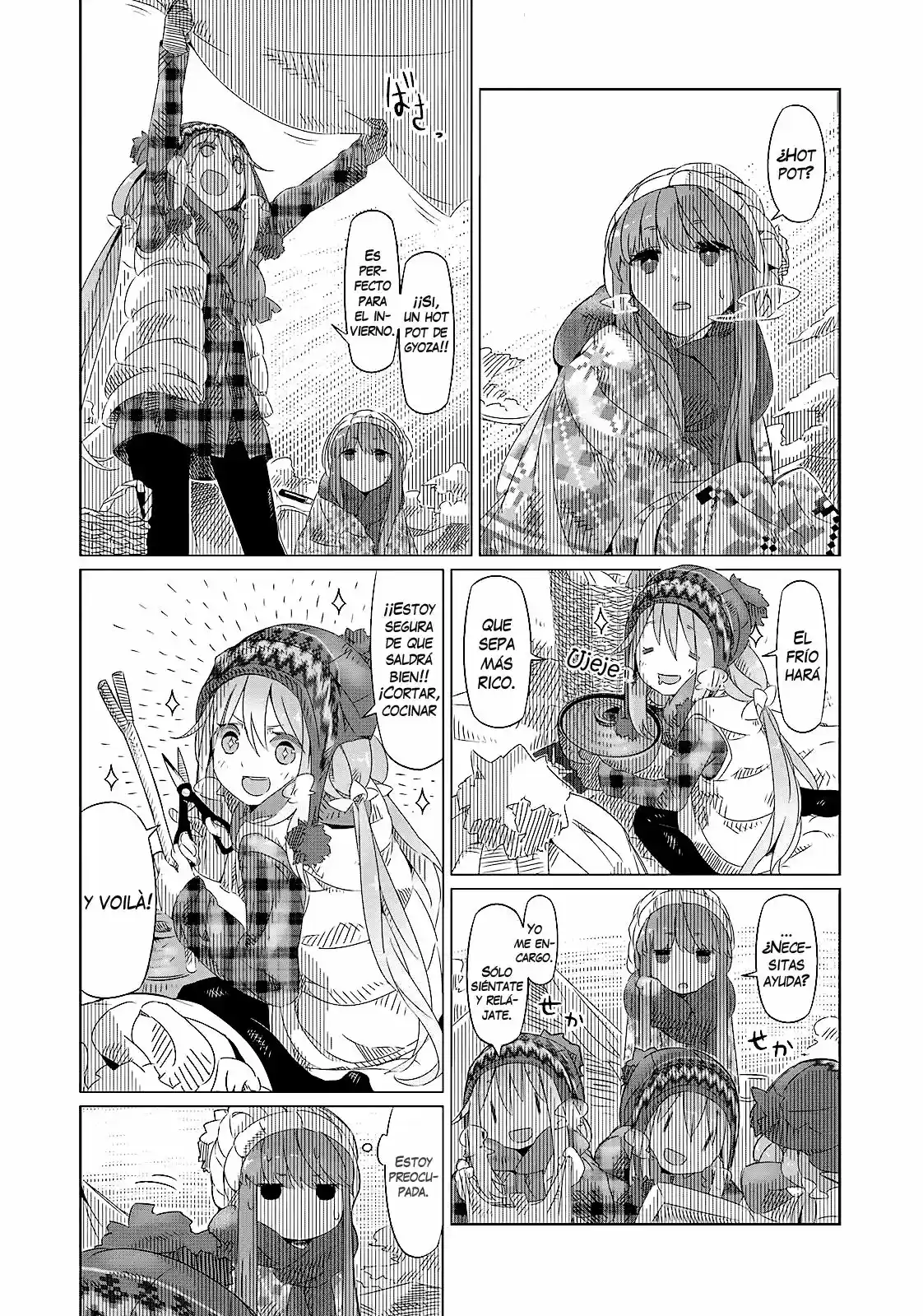 Yurucamp capítulo 4, página 2