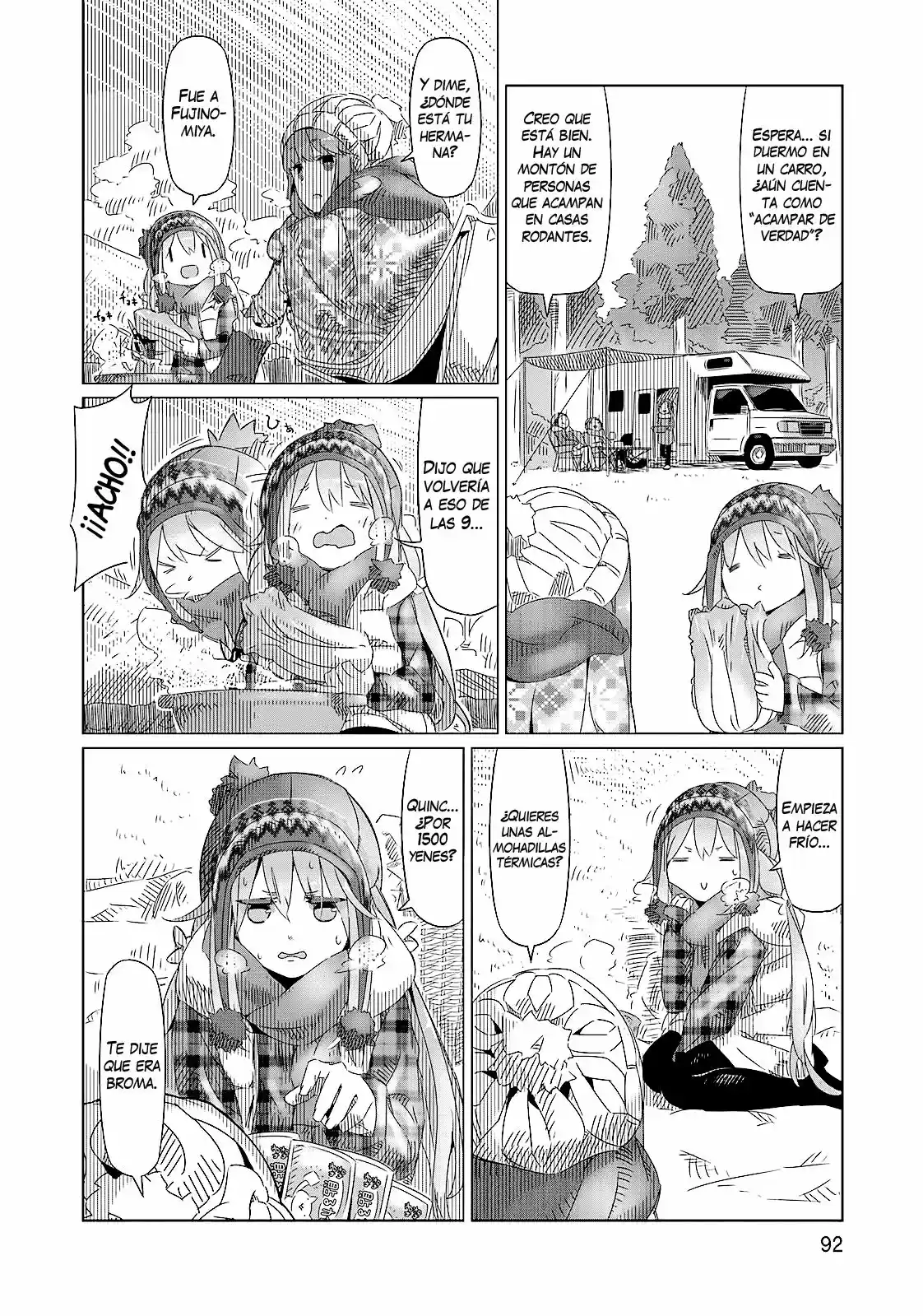 Yurucamp capítulo 4, página 5