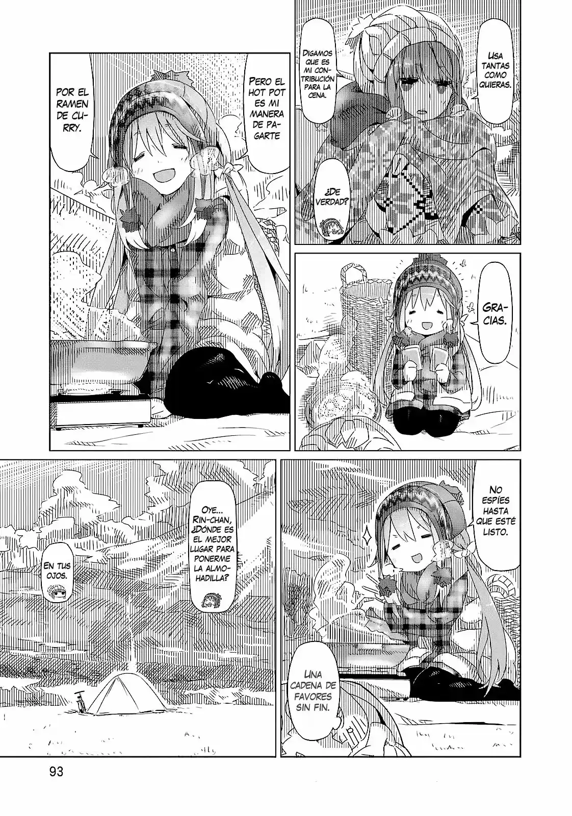 Yurucamp capítulo 4, página 6