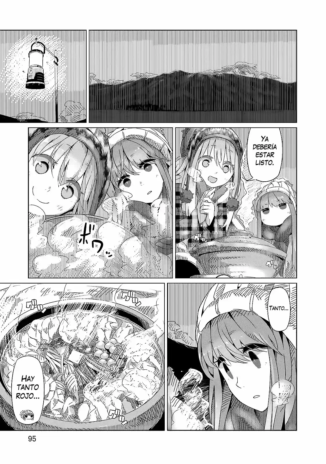 Yurucamp capítulo 4, página 8