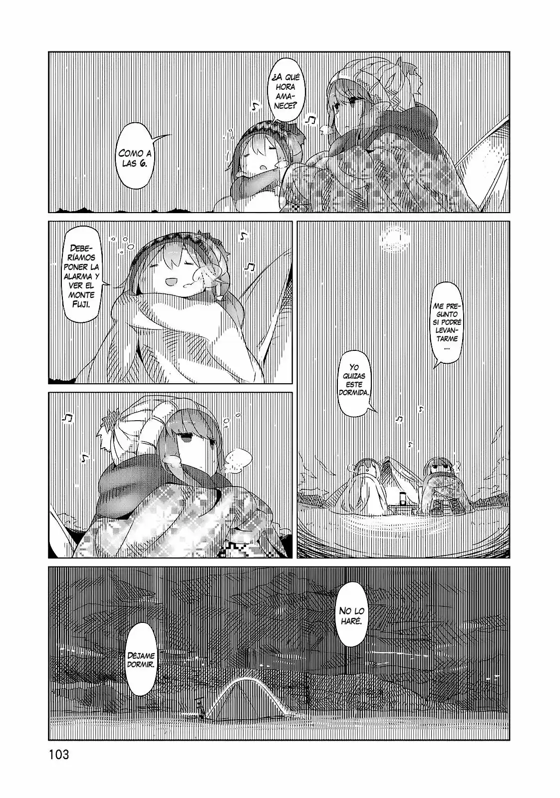 Yurucamp capítulo 4, página 16