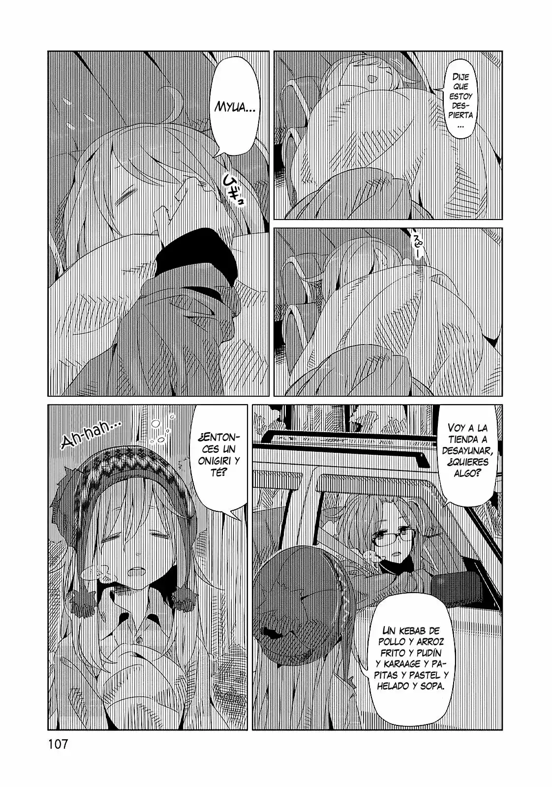 Yurucamp capítulo 4, página 20