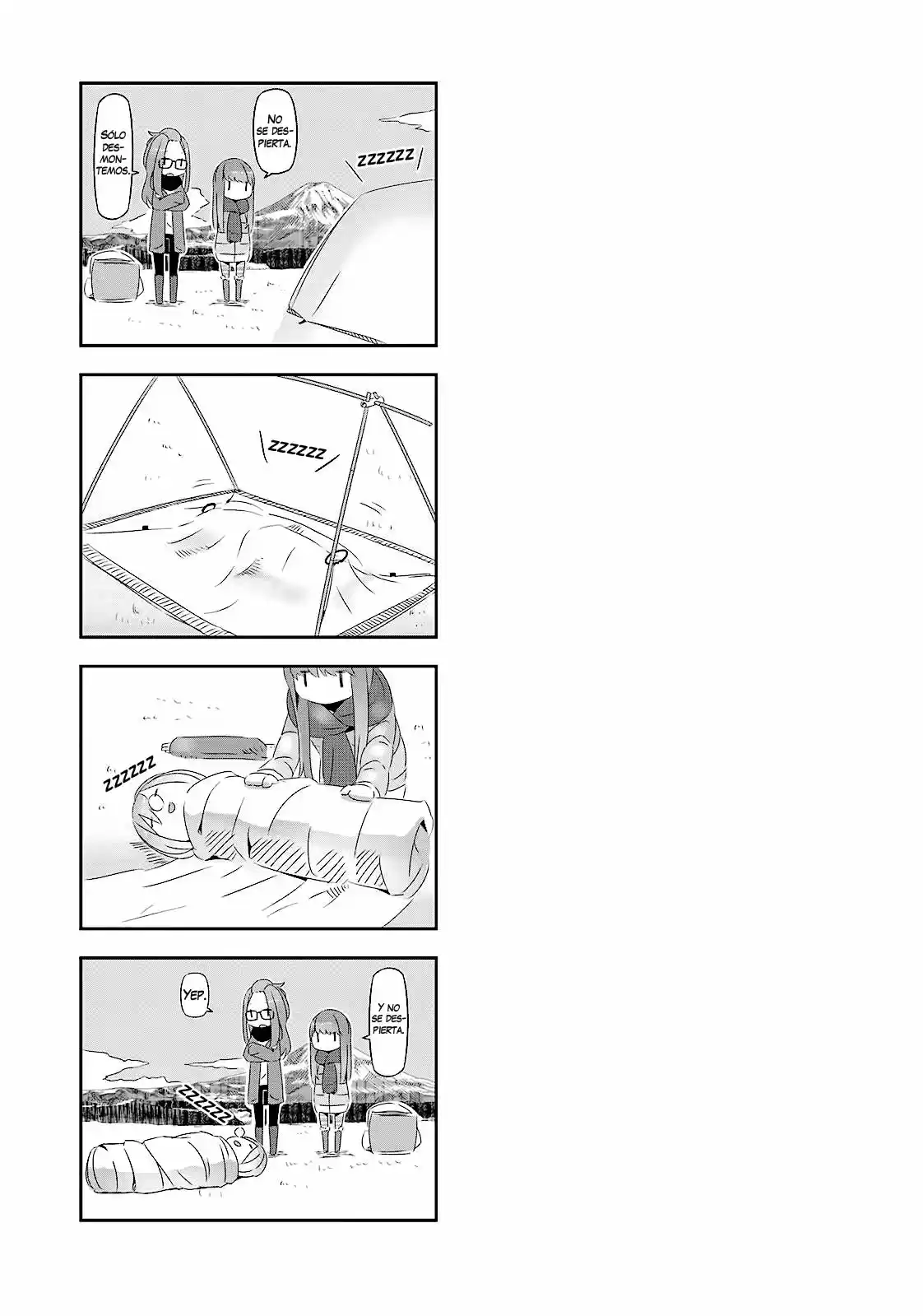 Yurucamp capítulo 4, página 25
