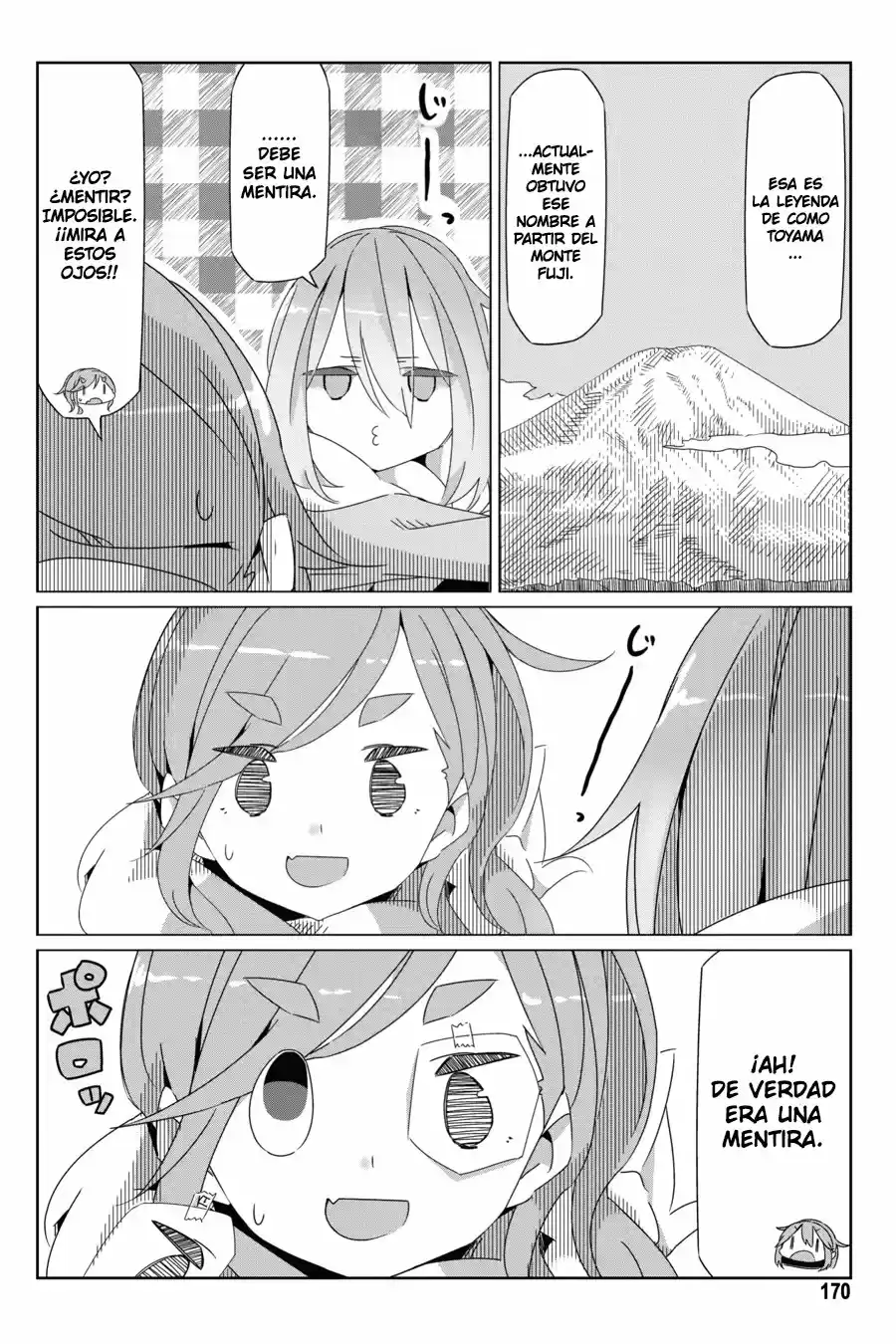 Yurucamp capítulo 40.50, página 14