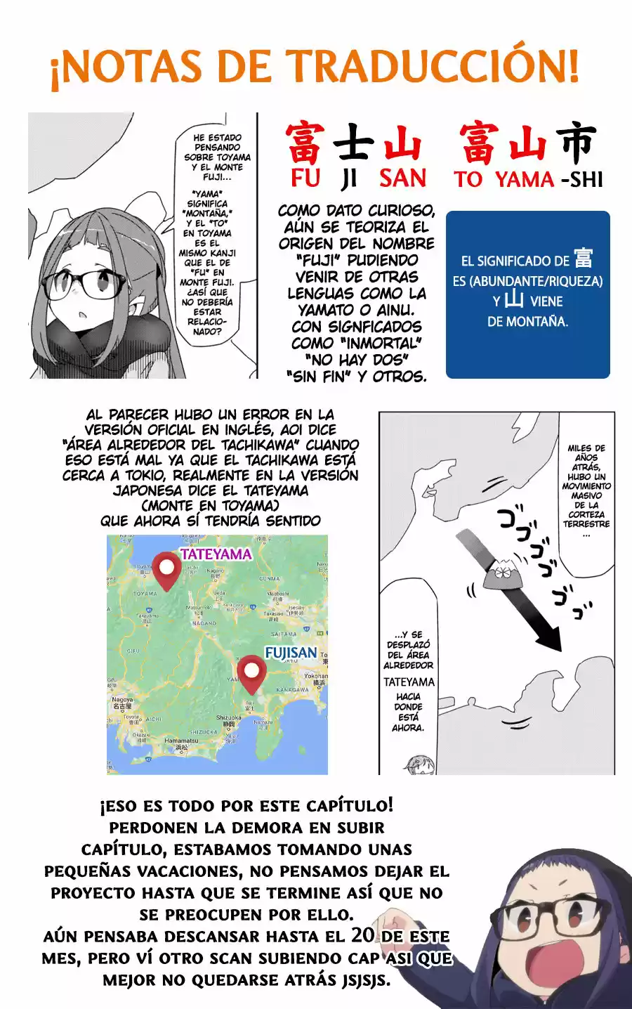 Yurucamp capítulo 40.50, página 24