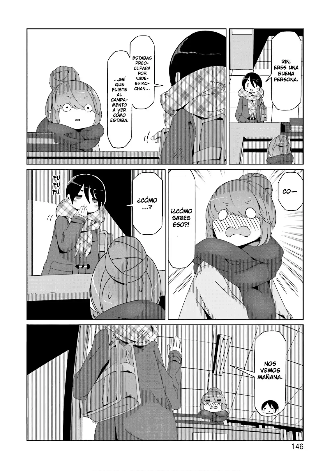 Yurucamp capítulo 40, página 16
