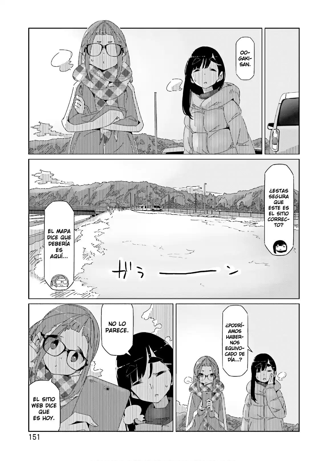 Yurucamp capítulo 40, página 21