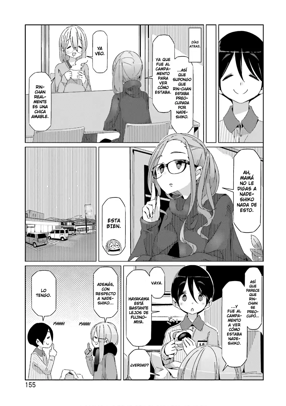 Yurucamp capítulo 40, página 25