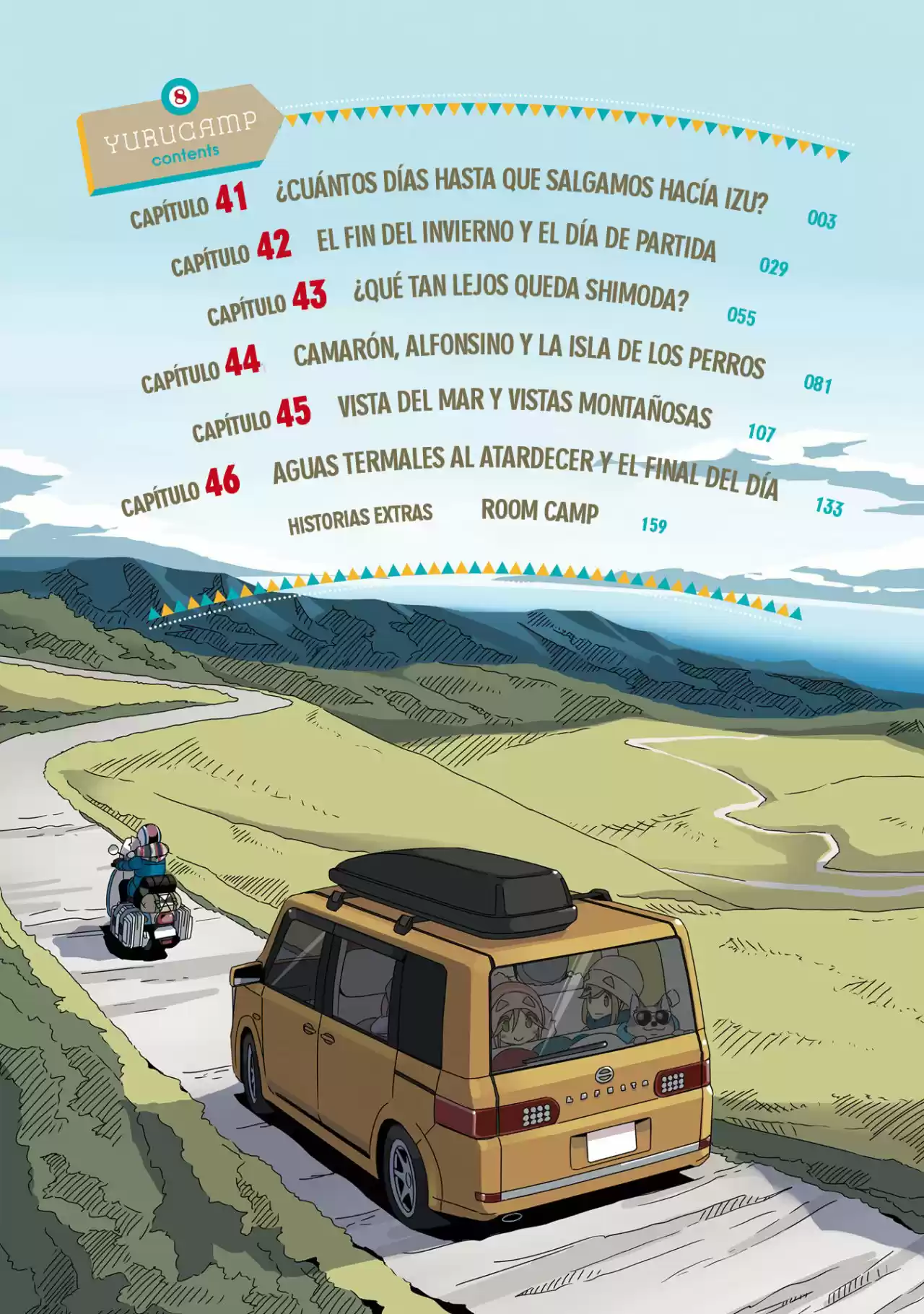 Yurucamp capítulo 41, página 3