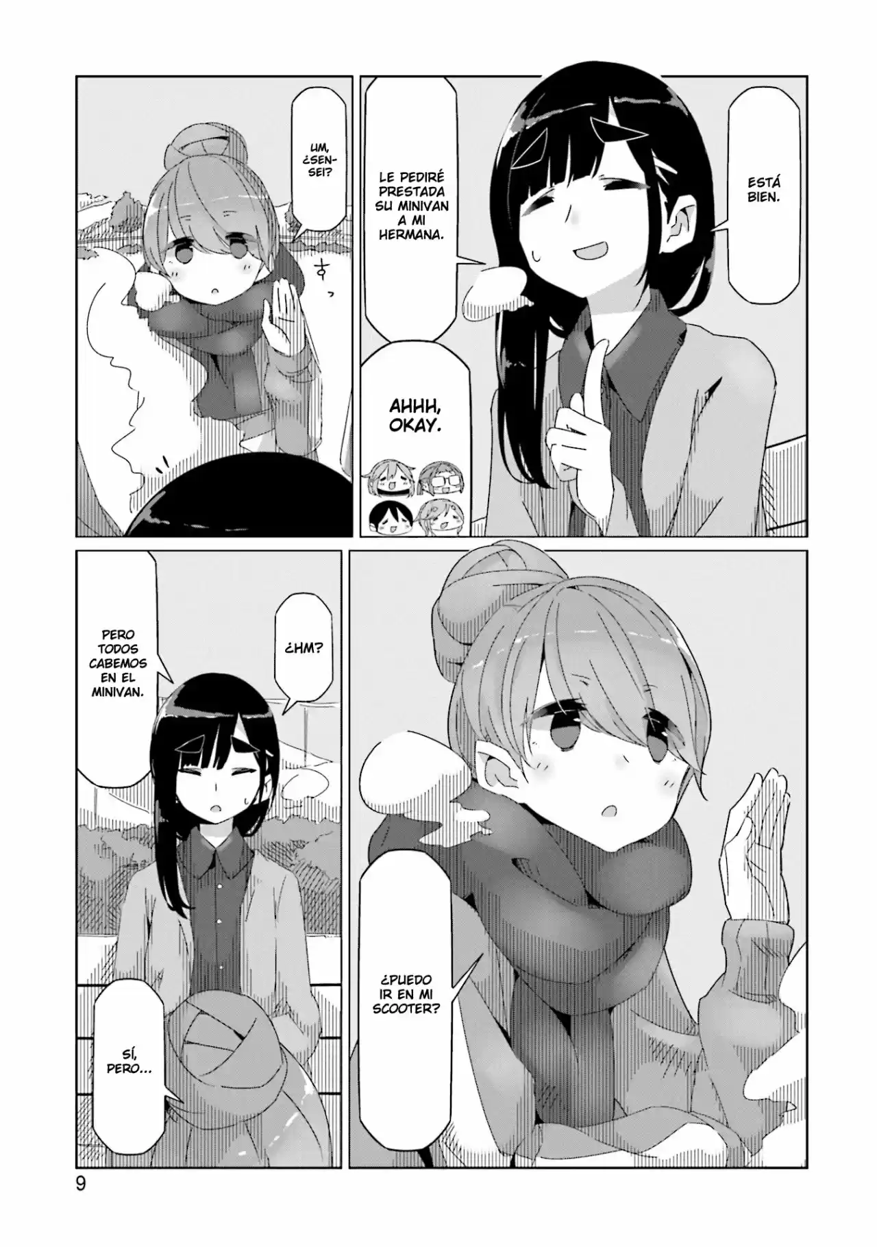 Yurucamp capítulo 41, página 10