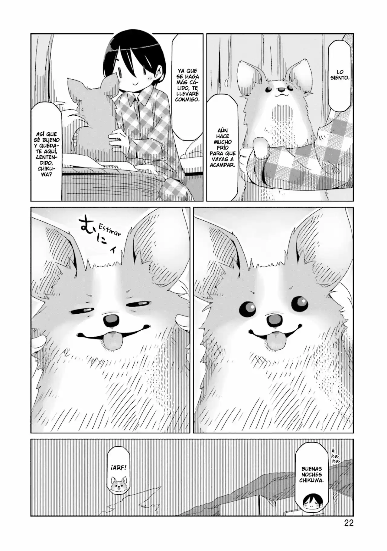 Yurucamp capítulo 41, página 23
