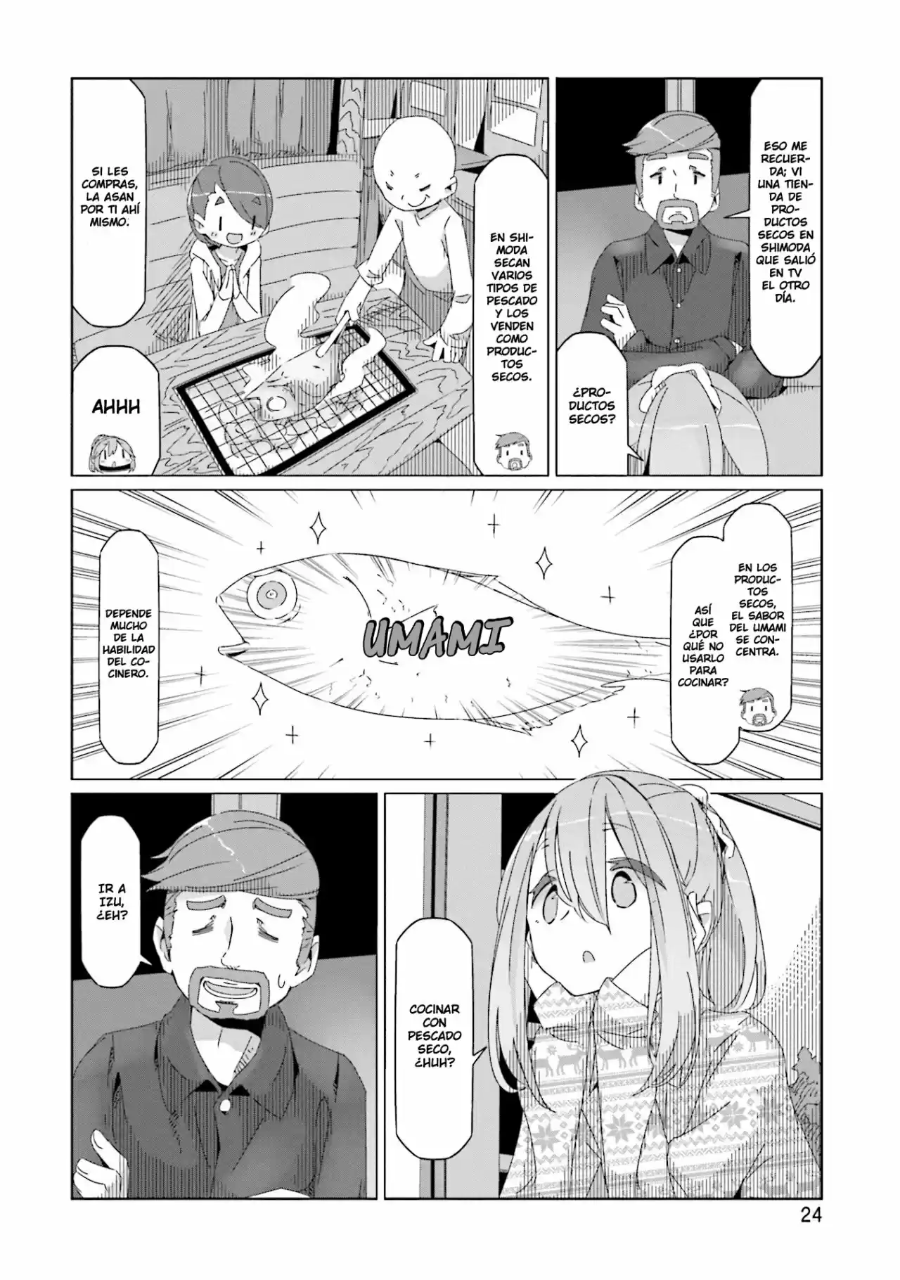 Yurucamp capítulo 41, página 25