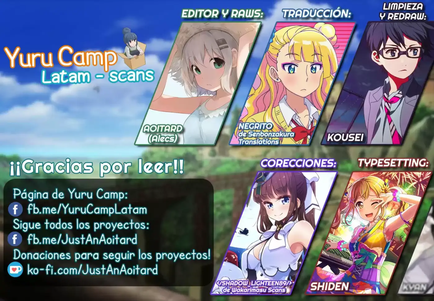 Yurucamp capítulo 41, página 30