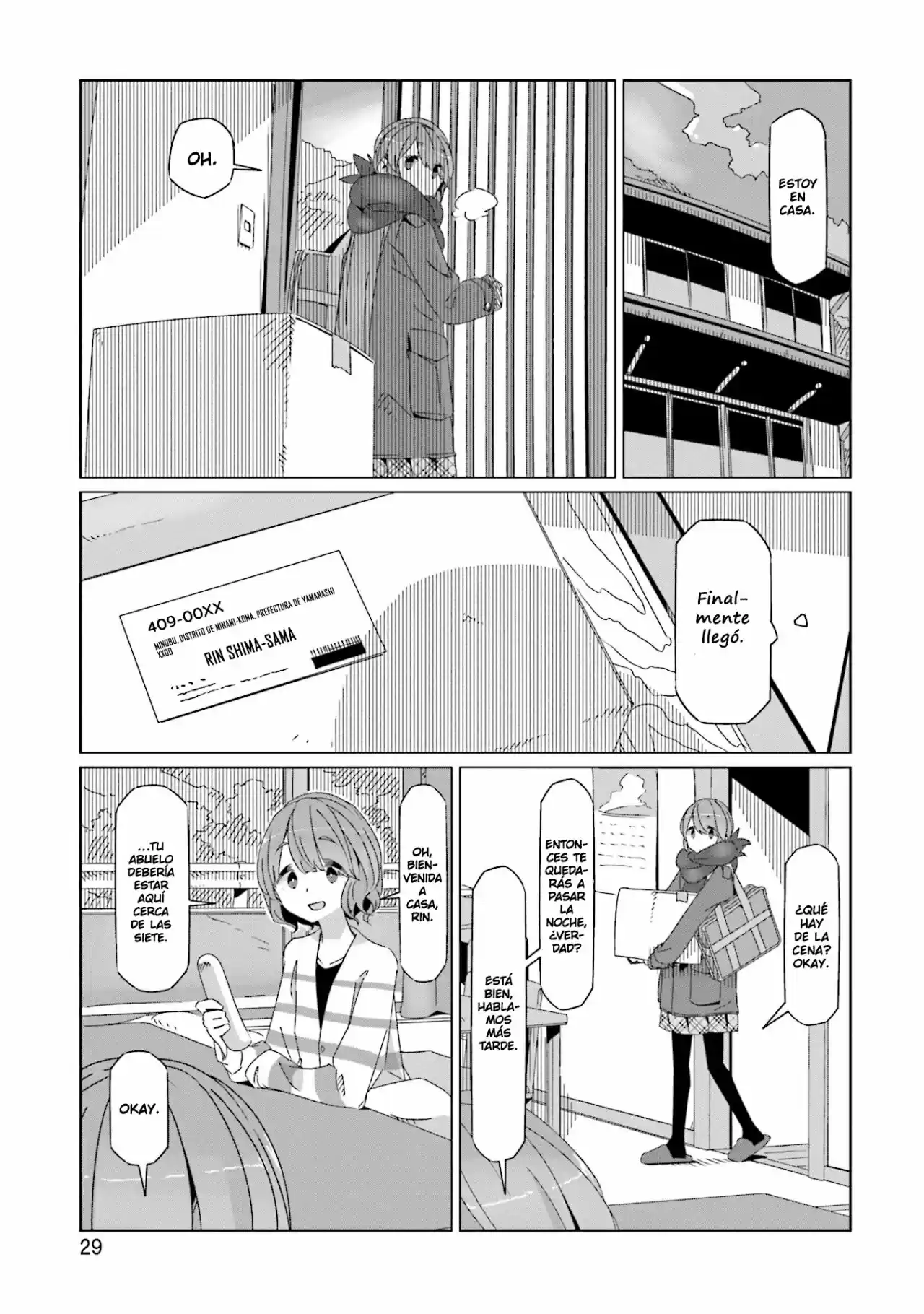 Yurucamp capítulo 42, página 2