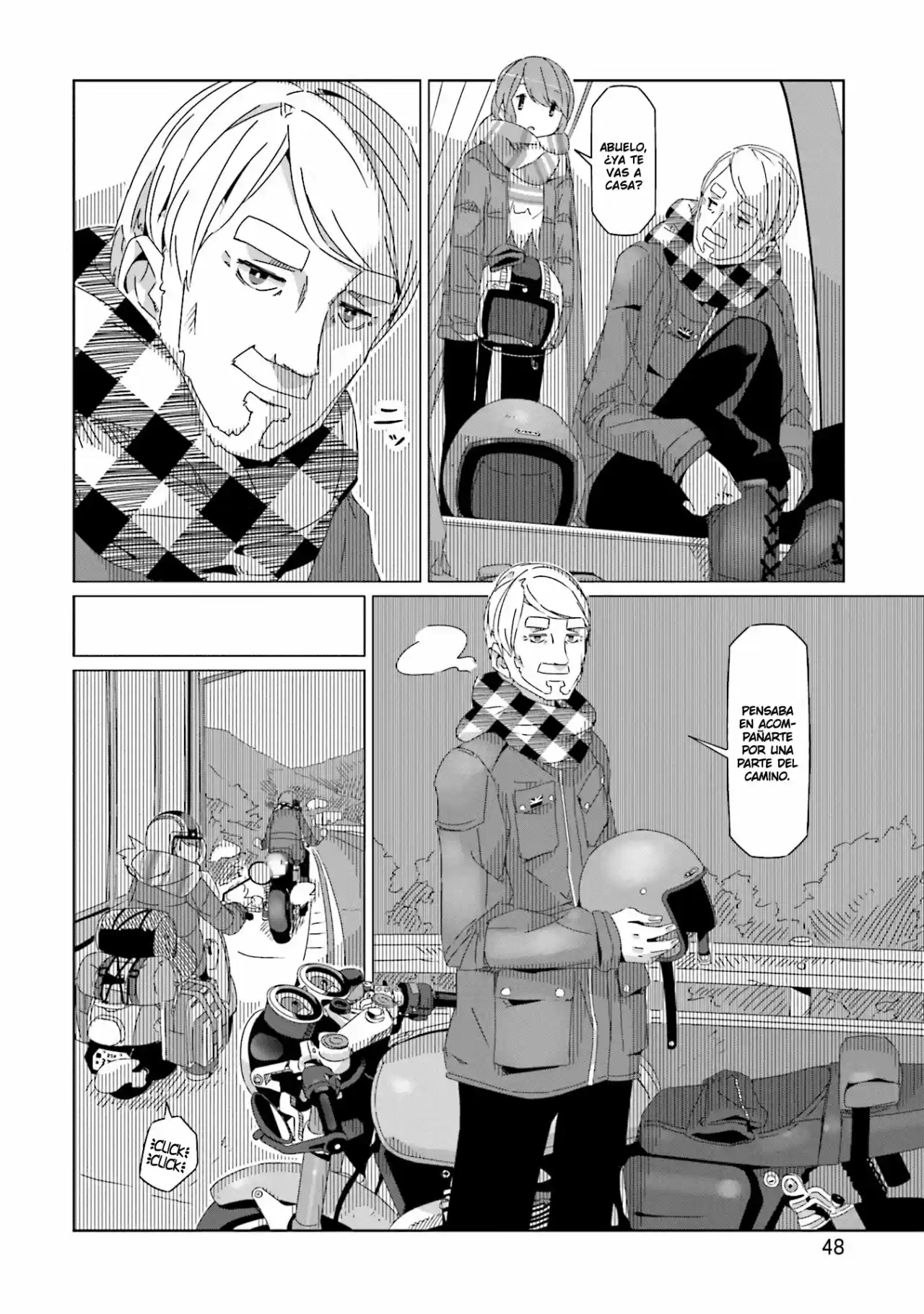 Yurucamp capítulo 42, página 21