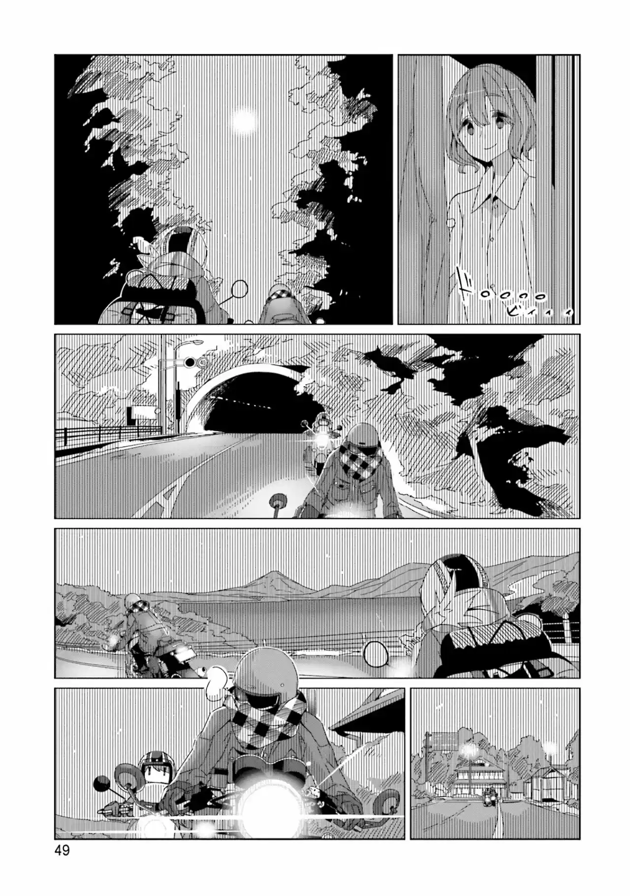 Yurucamp capítulo 42, página 22