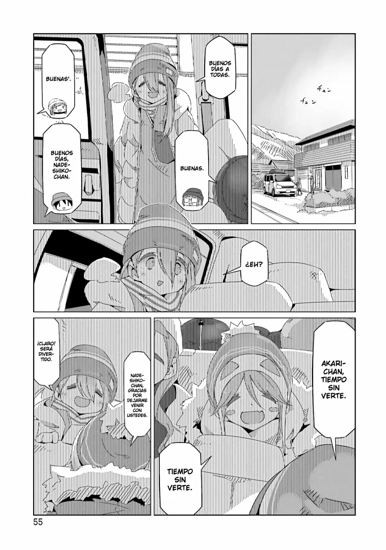 Yurucamp capítulo 43, página 2