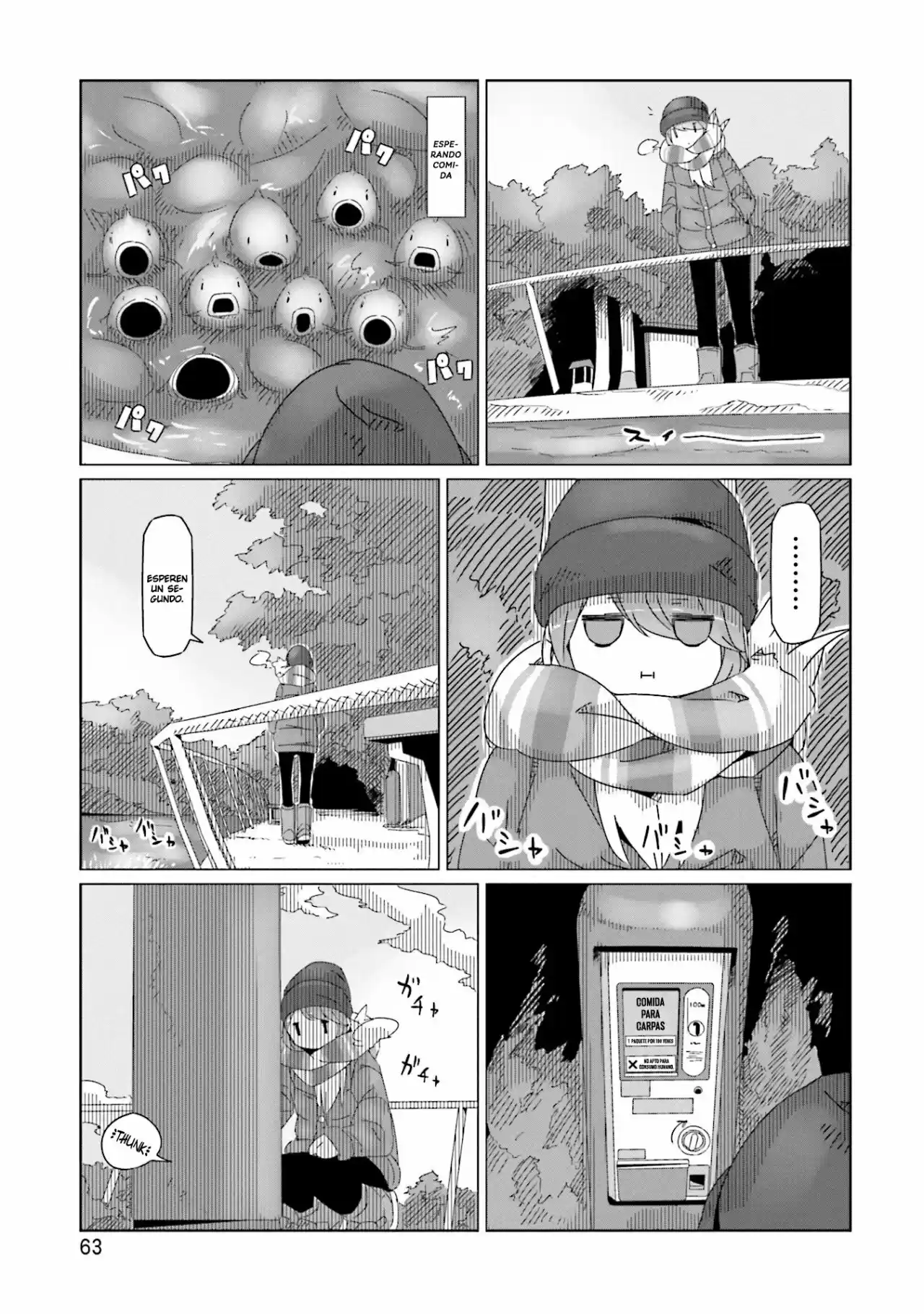Yurucamp capítulo 43, página 10