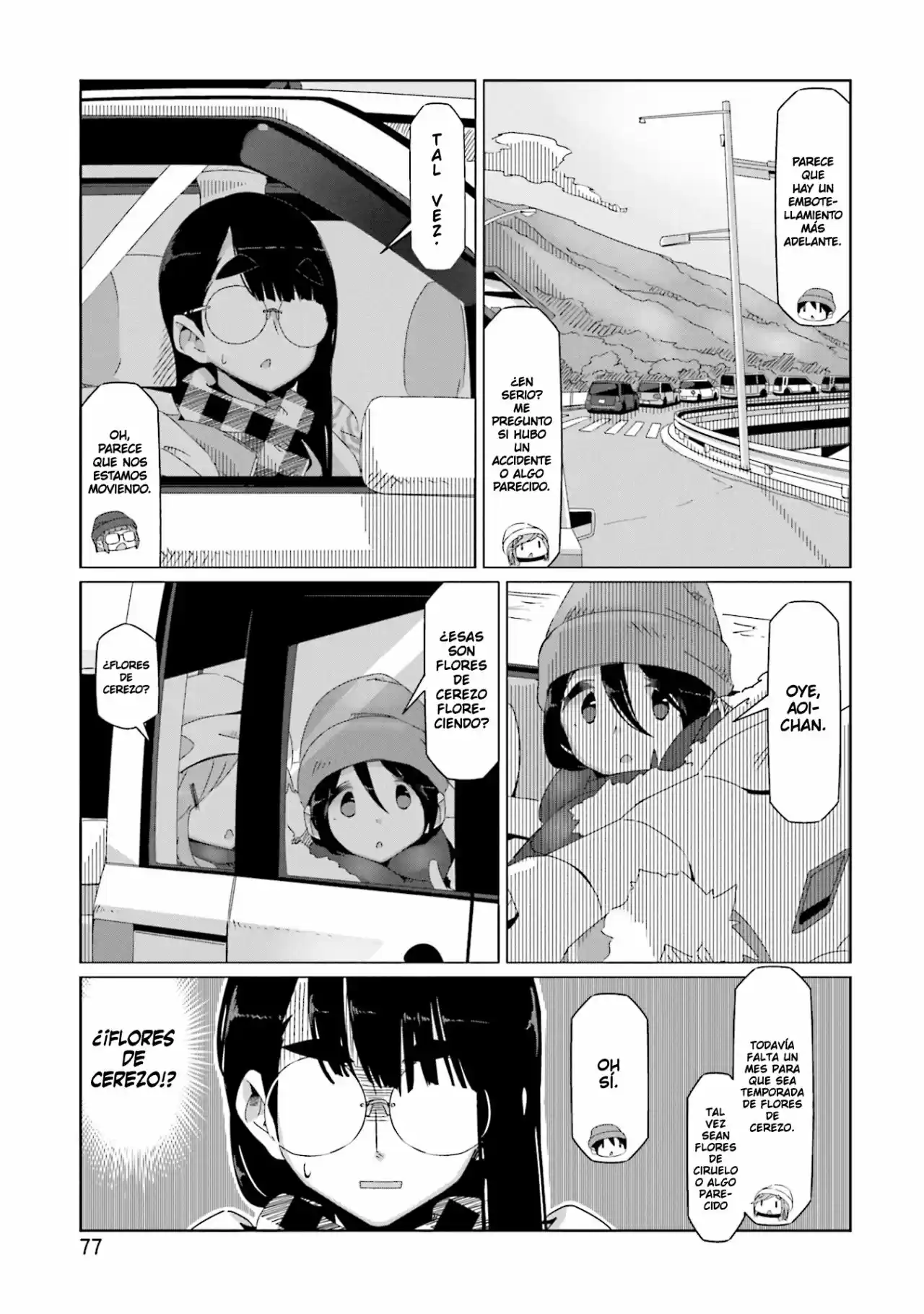Yurucamp capítulo 43, página 24