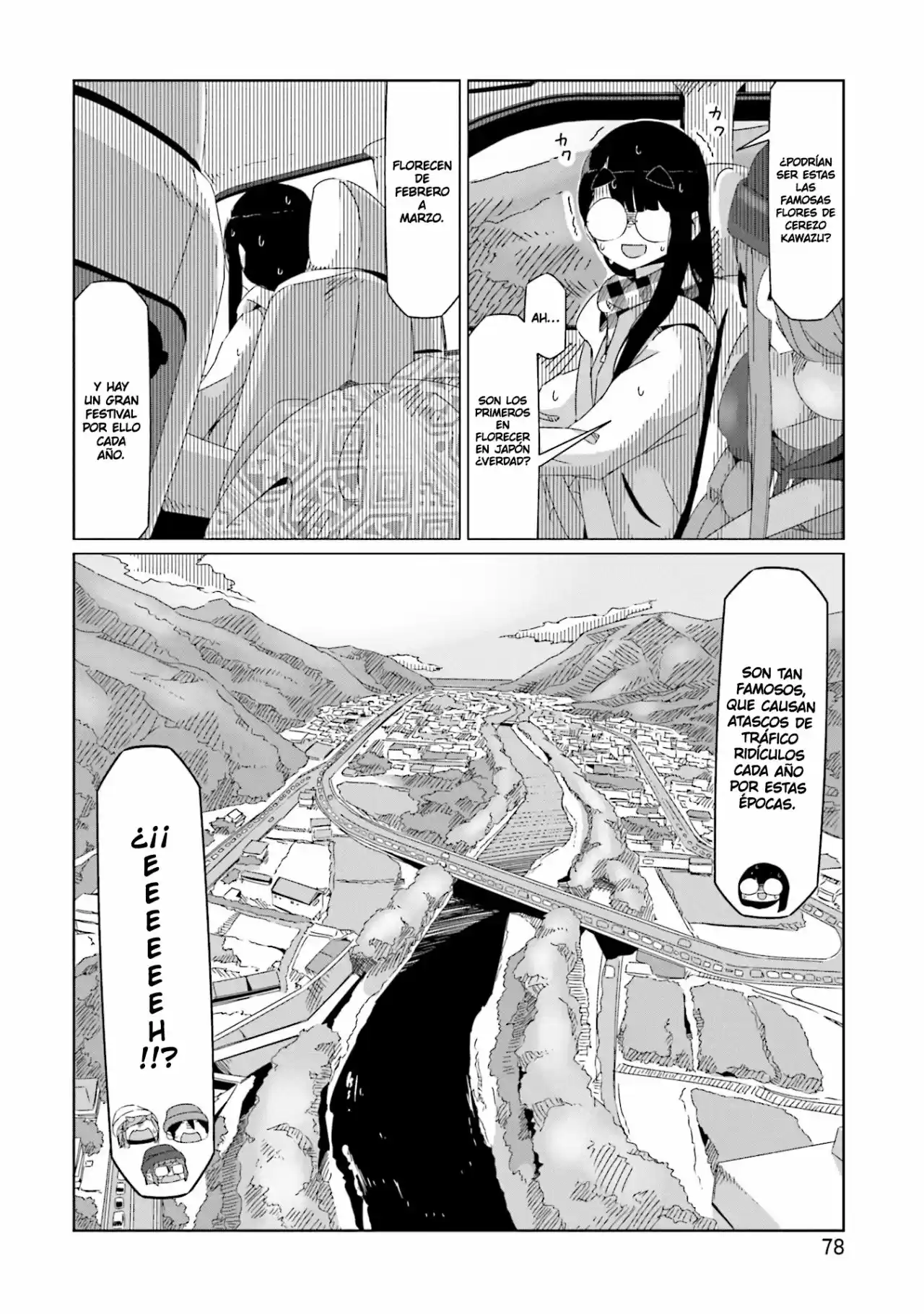 Yurucamp capítulo 43, página 25