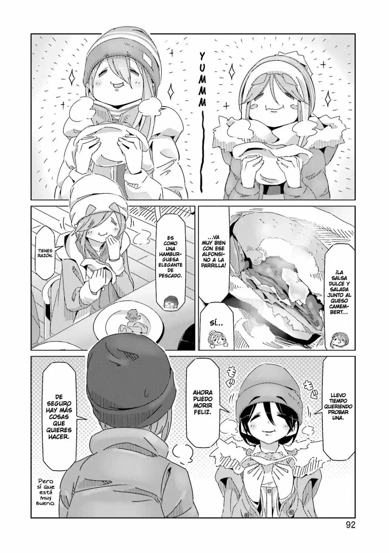 Yurucamp capítulo 44, página 13