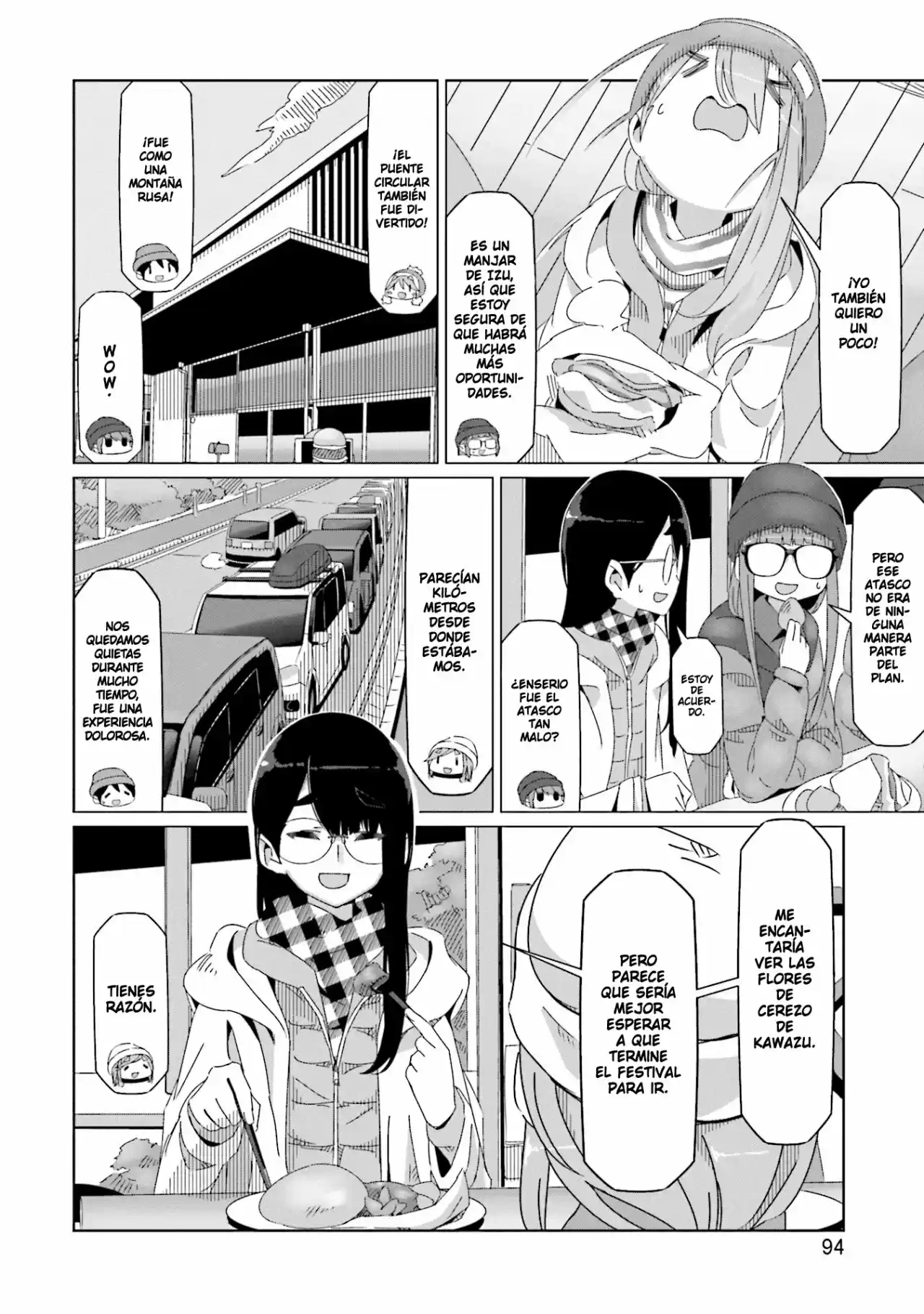 Yurucamp capítulo 44, página 15