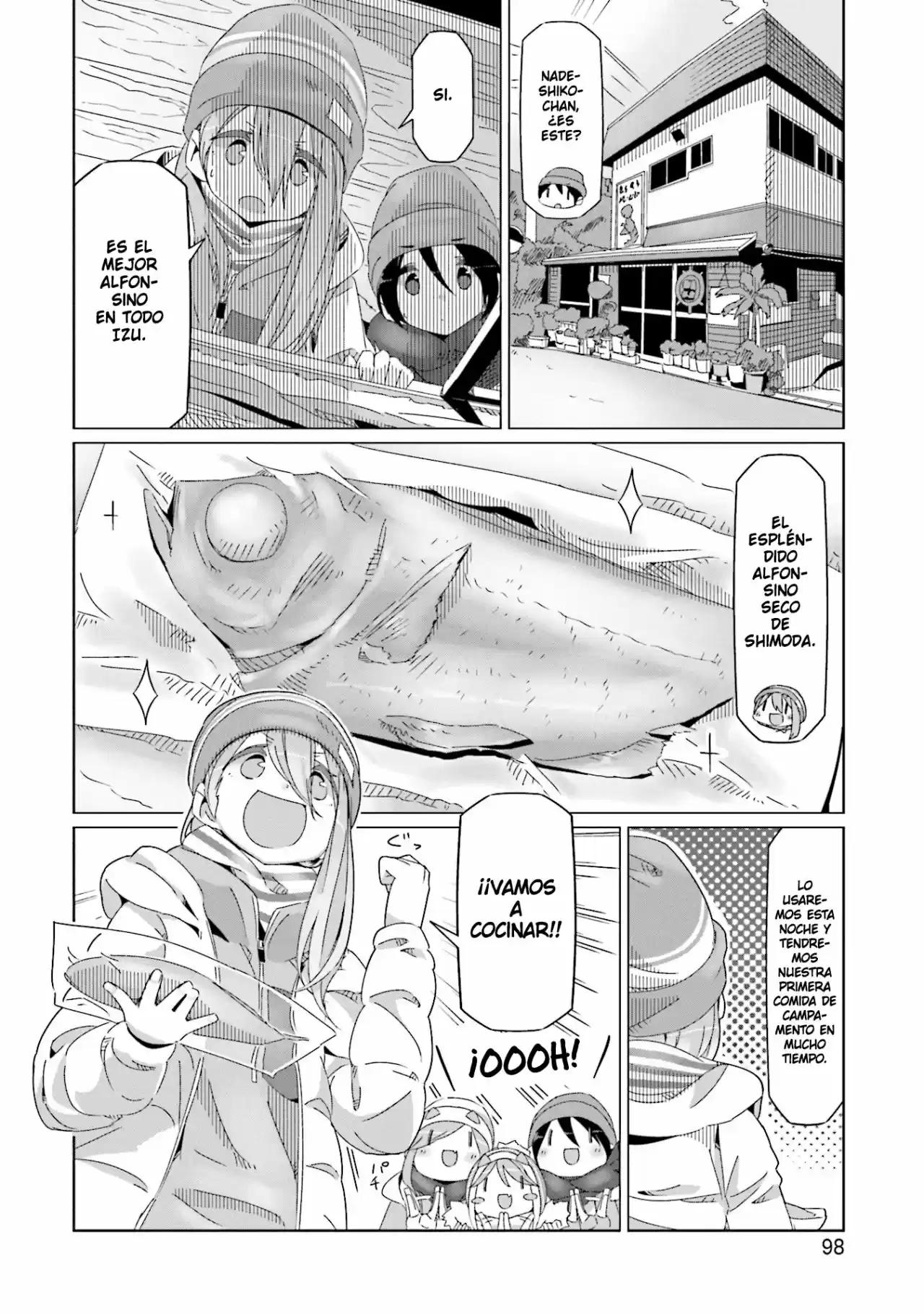 Yurucamp capítulo 44, página 19