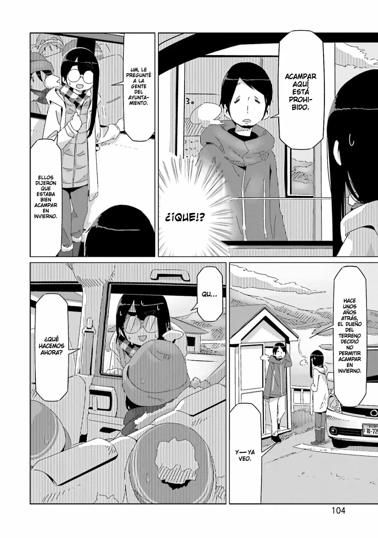 Yurucamp capítulo 44, página 25