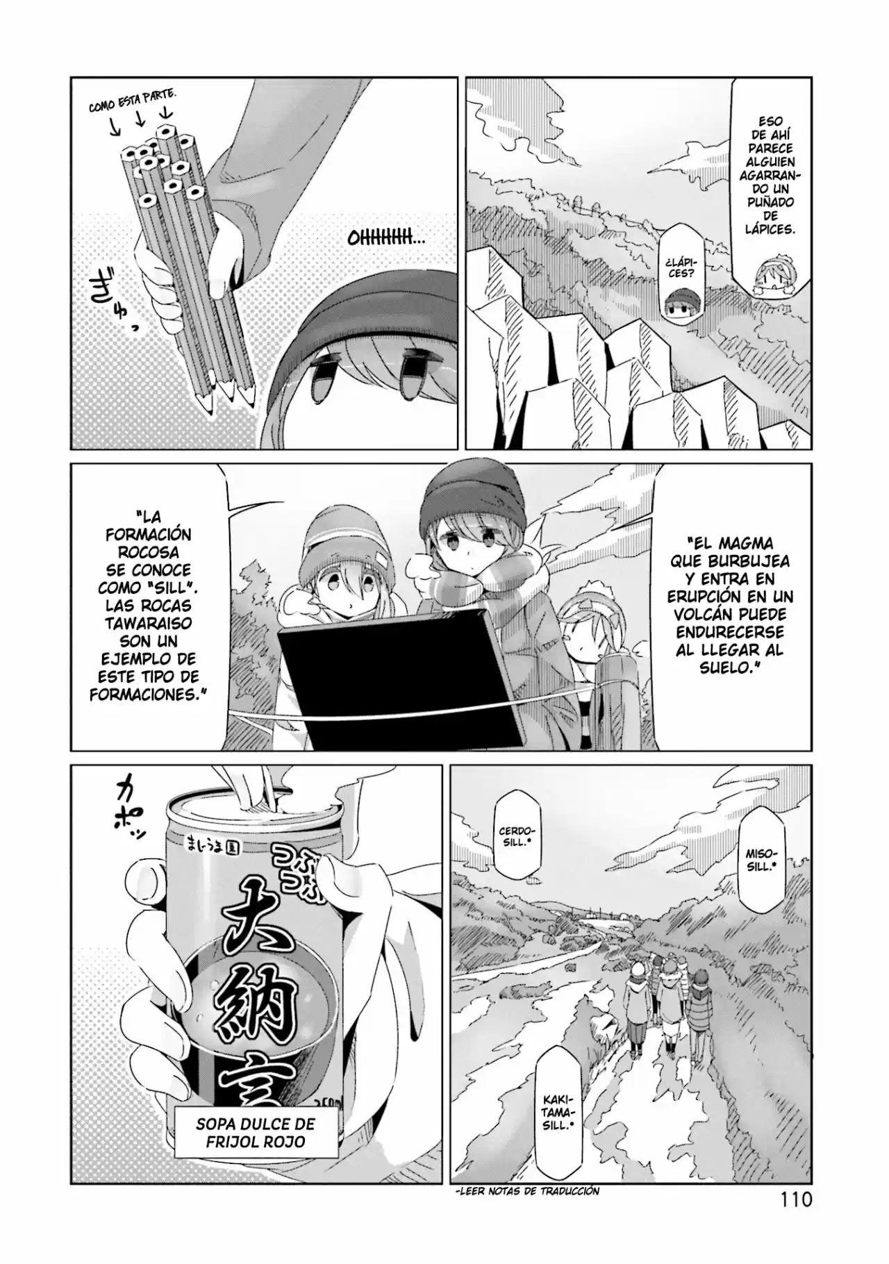 Yurucamp capítulo 45, página 5