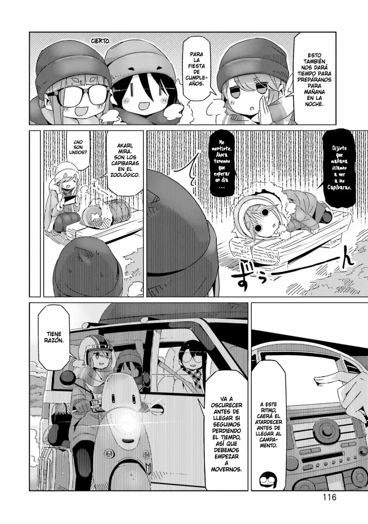 Yurucamp capítulo 45, página 11