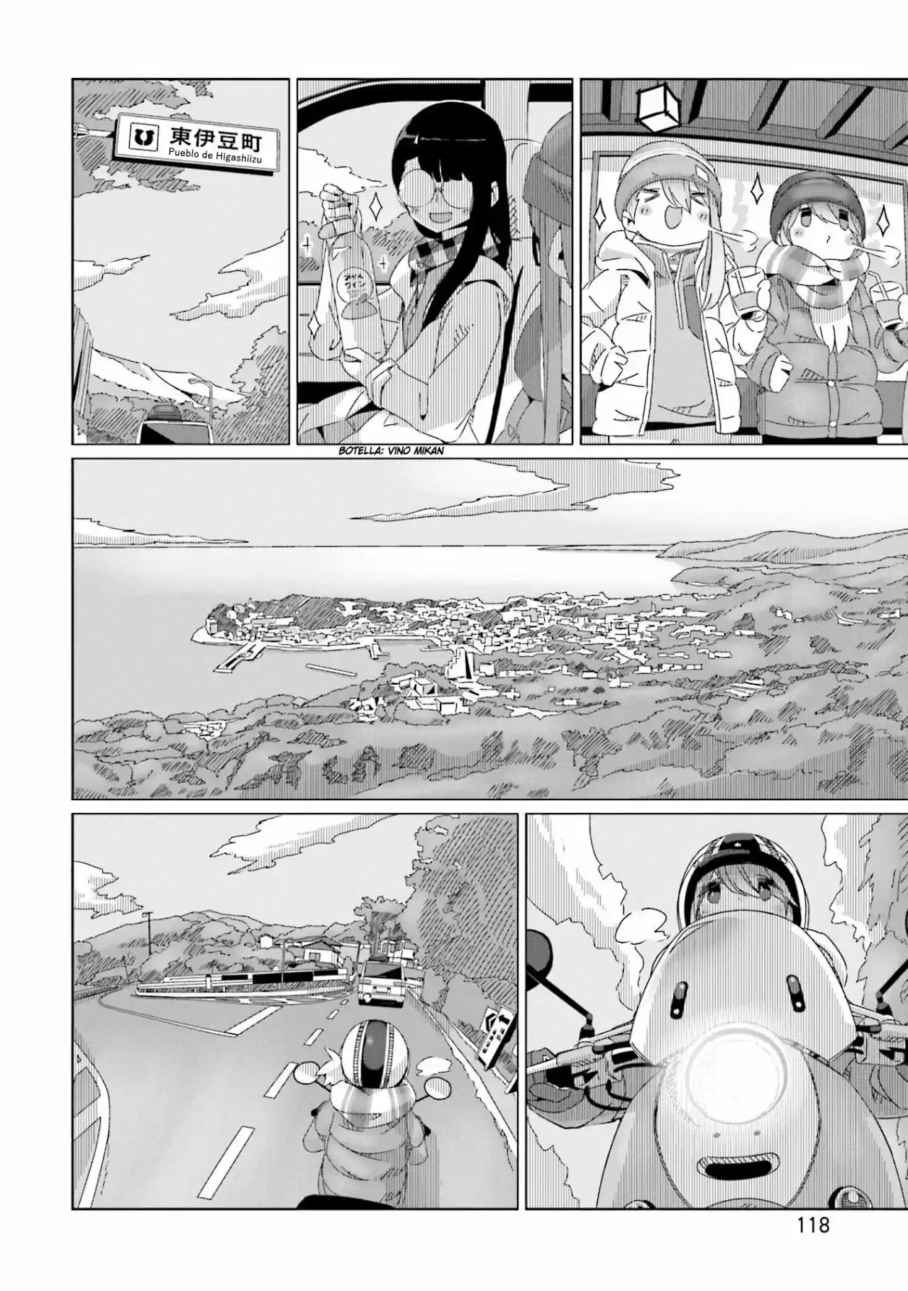 Yurucamp capítulo 45, página 13
