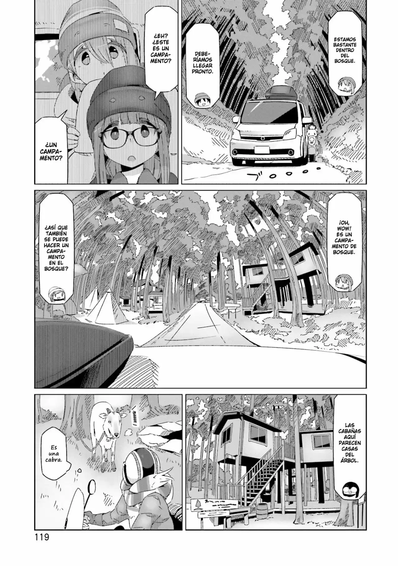 Yurucamp capítulo 45, página 14